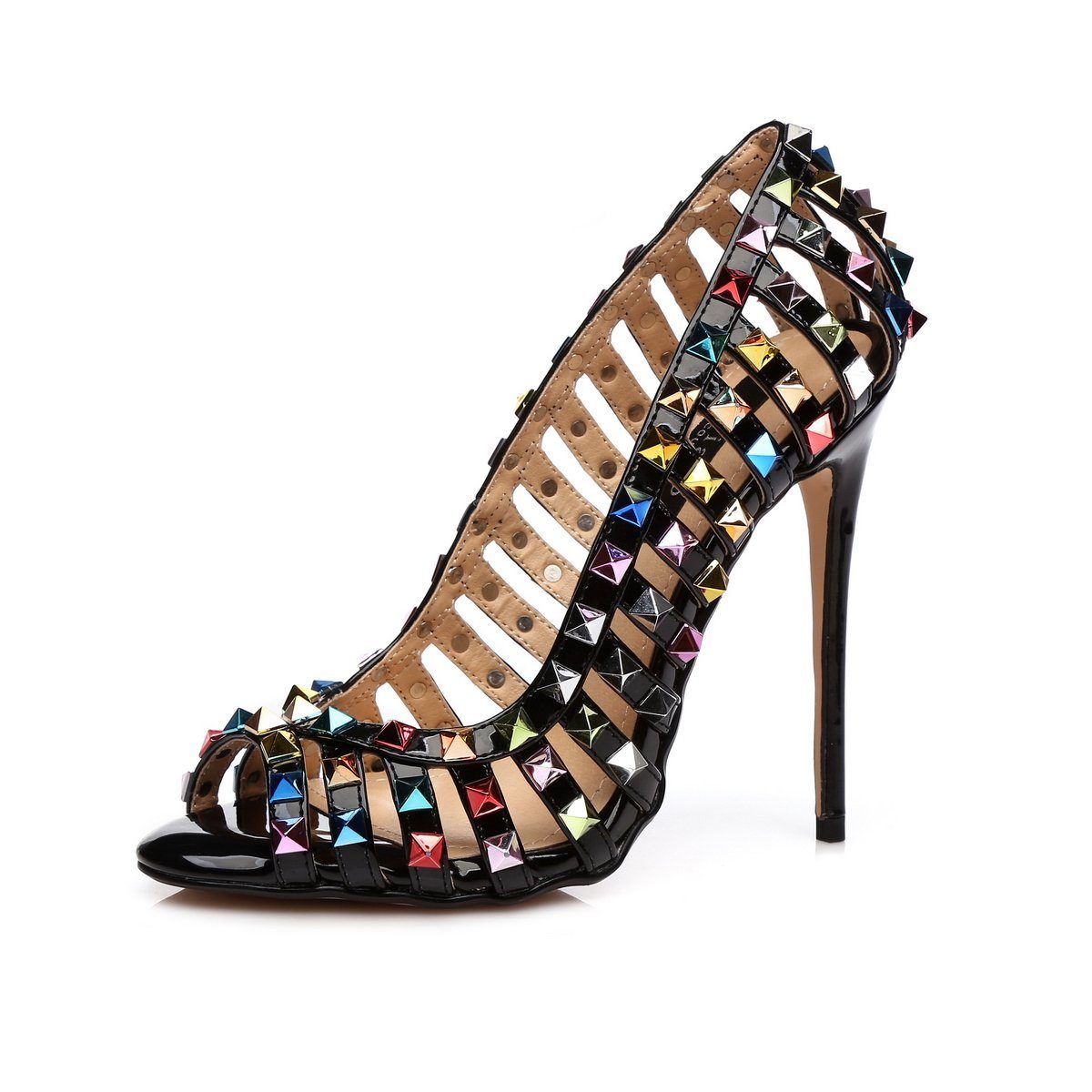 Nilo Black/Multi Pumps