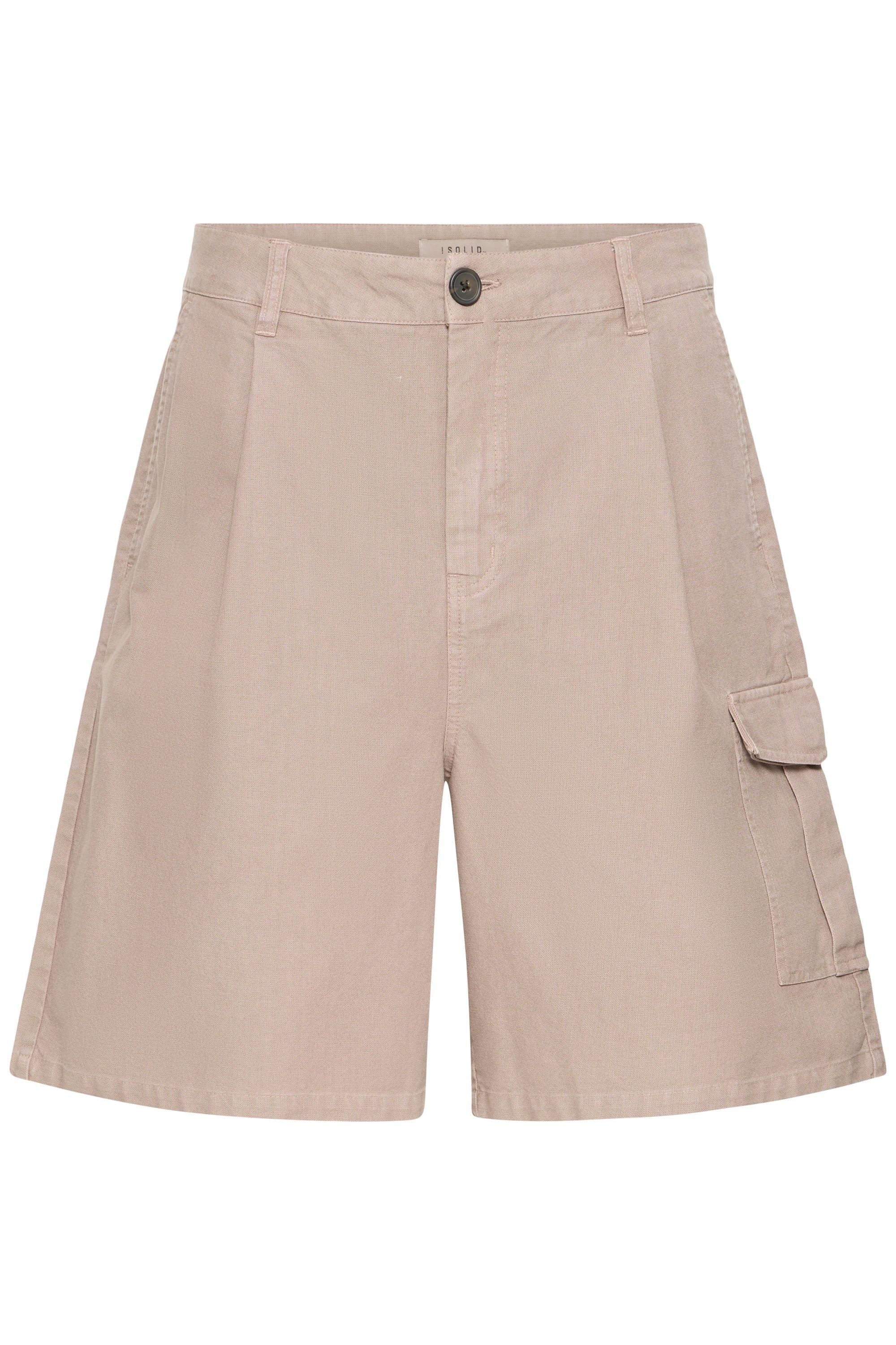 !Solid Bermudas SDEthan Weite Bermuda mit Cargotasche und Bundfalten - Loose Fit