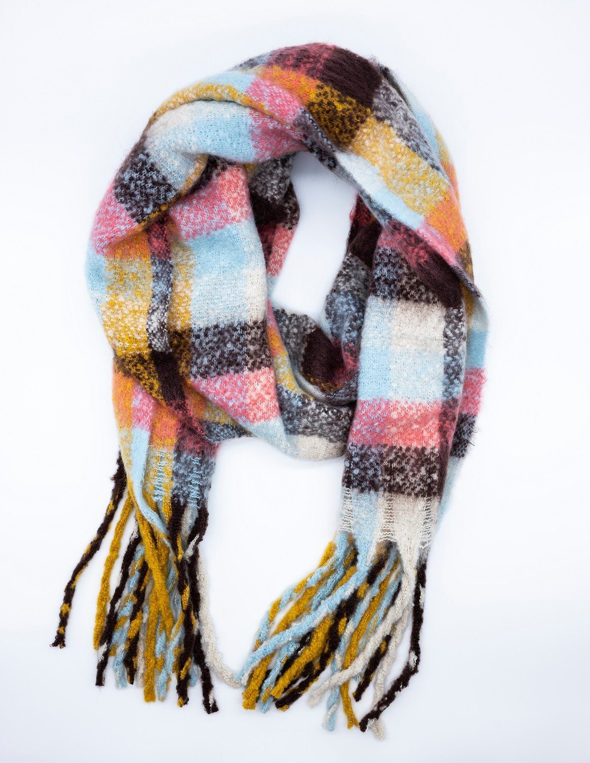 Amy too Modeschal, Dicke Fransen