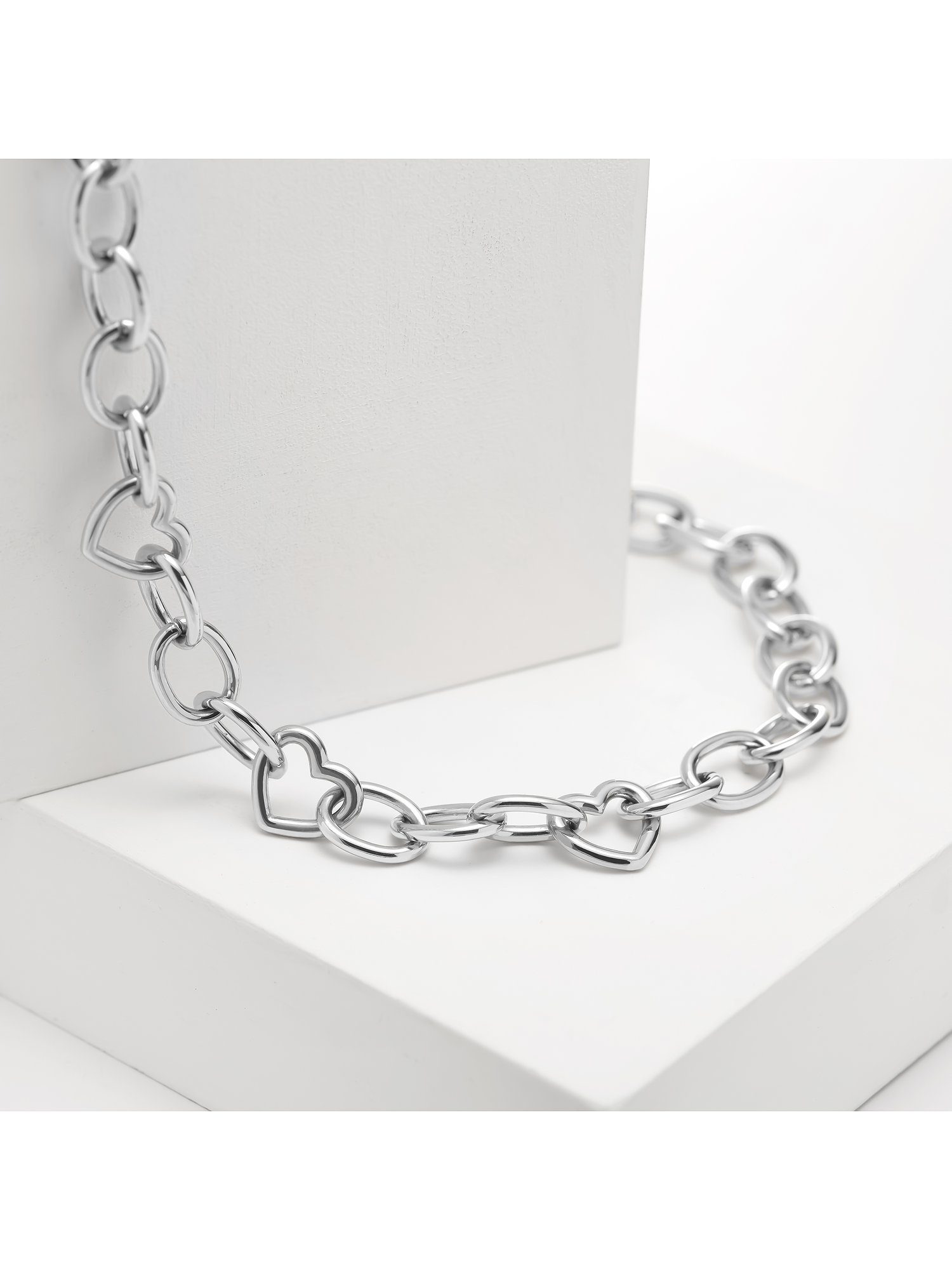 GUIDO MARIA KRETSCHMER Edelstahlkette Guido Maria Kretschmer Damen-Kette Ed günstig online kaufen