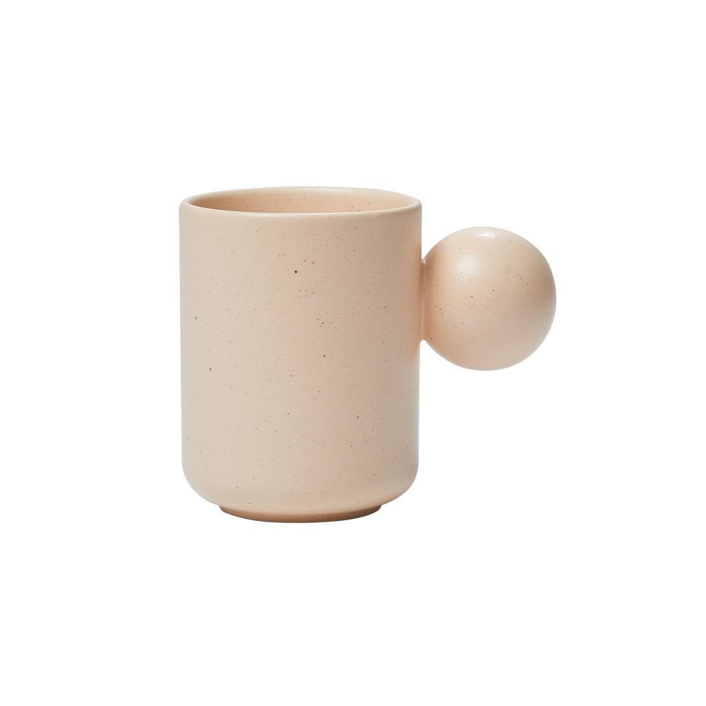 Tasse Keramik, & Ball Keramiktasse PFOA, von Keramik, 100% NEOFLAM® Better 300ml natürliche Cadmium Blei Frei Pink, Finger -