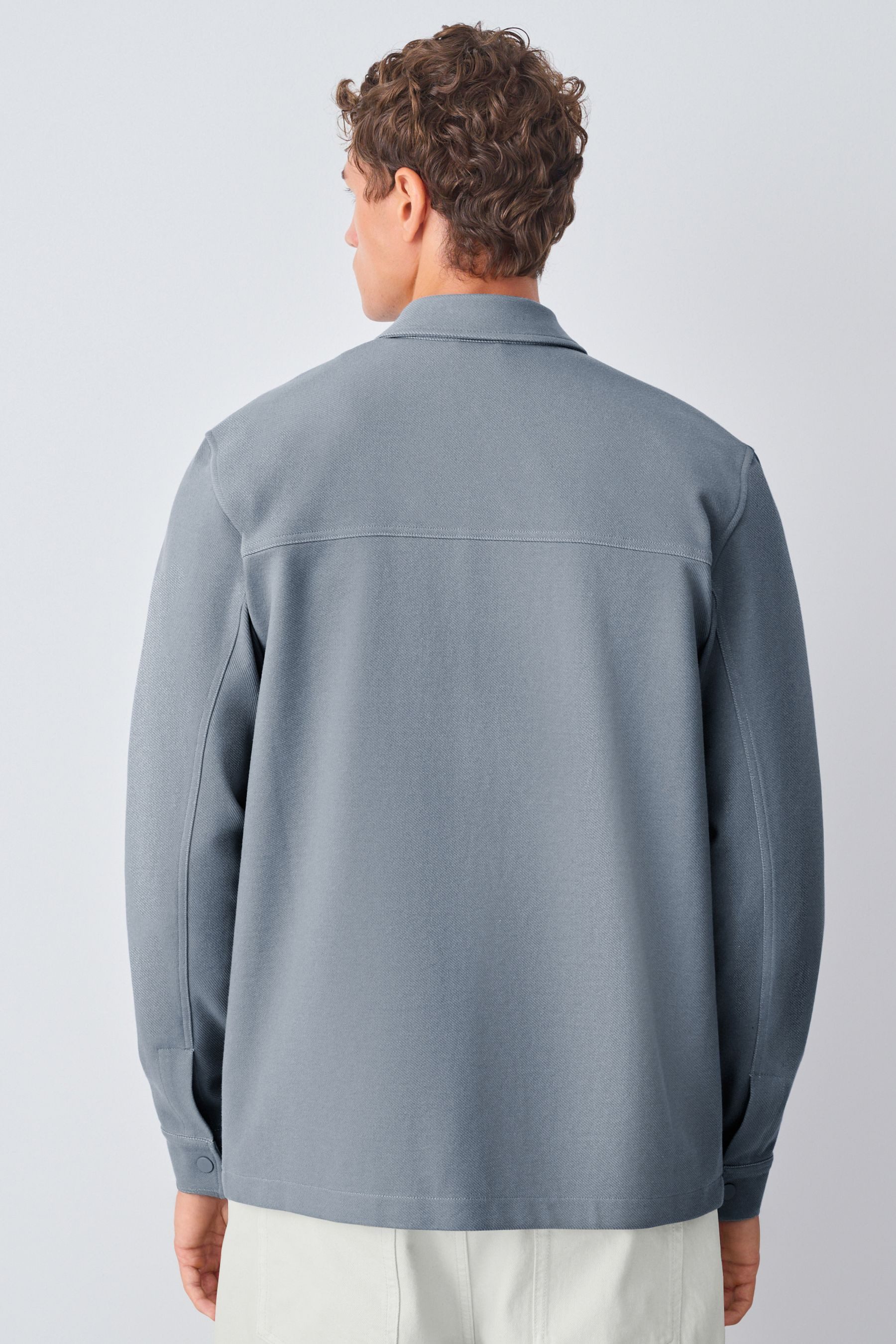 Next Hemdjacke Hemdjacke aus Jersey (1-St) günstig online kaufen