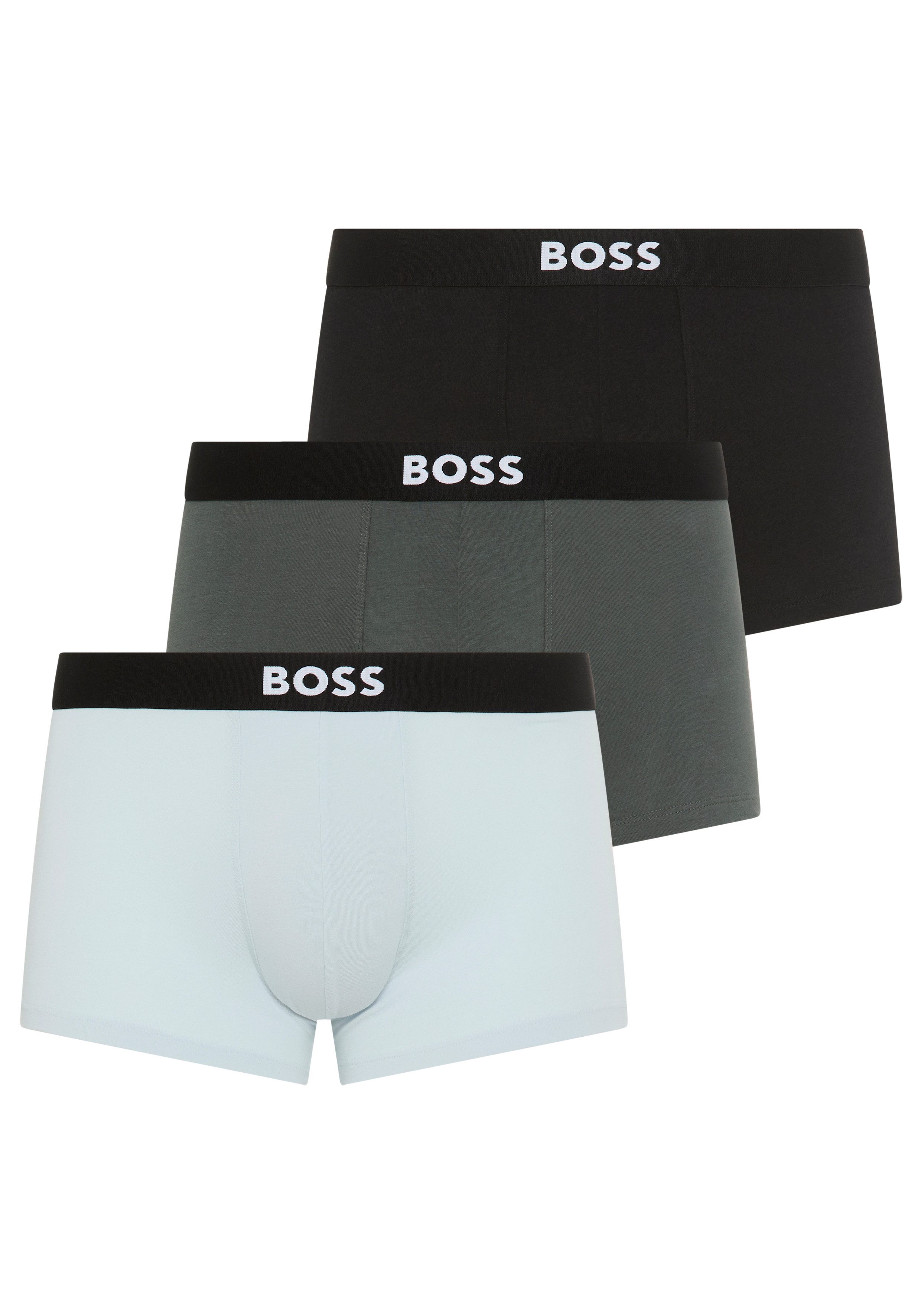 BOSS Trunk 3P Trunk BOSS ONE mit unifarbenen Bund