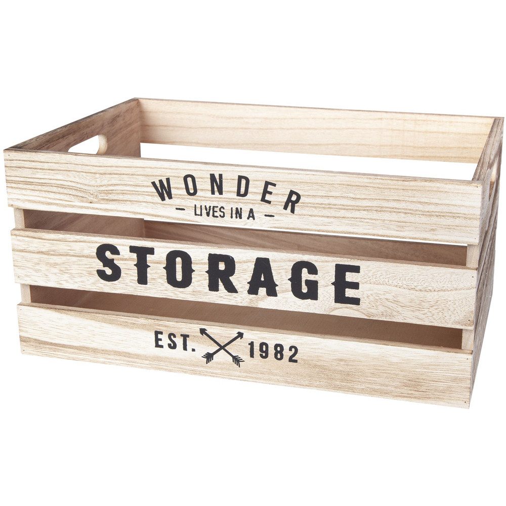 MICA Aufbewahrungsbox Dekokiste - aus Holz günstig online kaufen