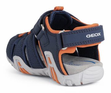 Geox B SANDAL KRAZE Sandale mit Fersen-Klettverschluss
