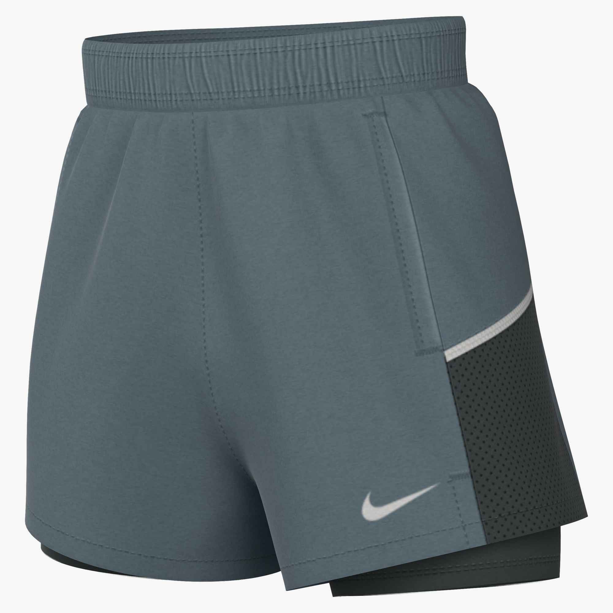 Nike Laufshorts M NK DF MILER 7IN 2IN1 SHORT für Laufen entwickelt, 2-in-1-Design, aus Polyester