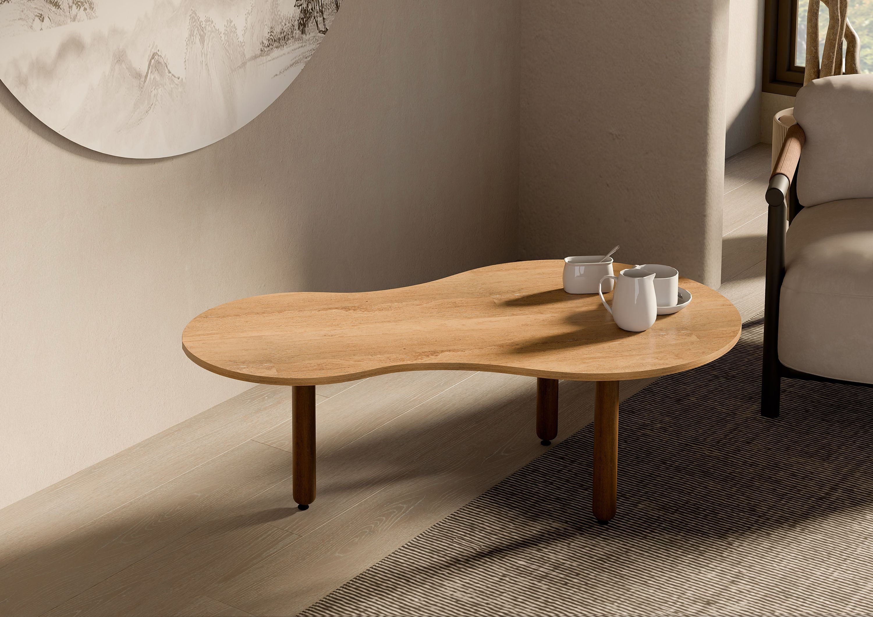 Massivmoebel24 Couchtisch KYOTO (Massivholz, Massivholztisch), Mango 120x70x40 braun geölt KYOTO #118
