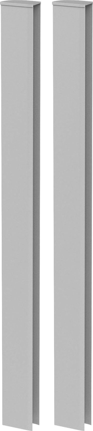 Biohort Eckprofil DaVinci®, für Hochbeet-Abschluss-Rankgitter