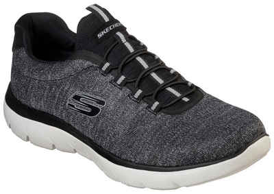 Skechers SUMMITS Slip-On Sneaker Slipper, Freizeitschuh in komfortabler Schuhweite