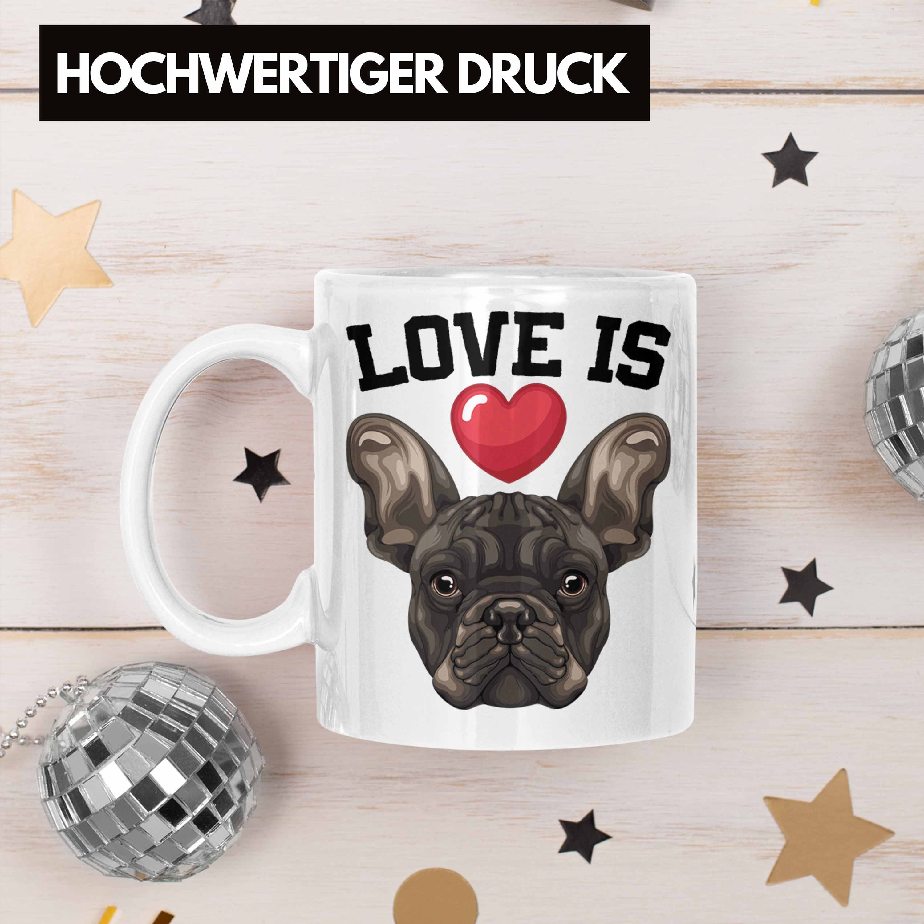 Tasse Tasse Boxer Trendation Weiss Frauchen Geschenk Herrchen Ges Boxer Hunde Hundebesitzerin