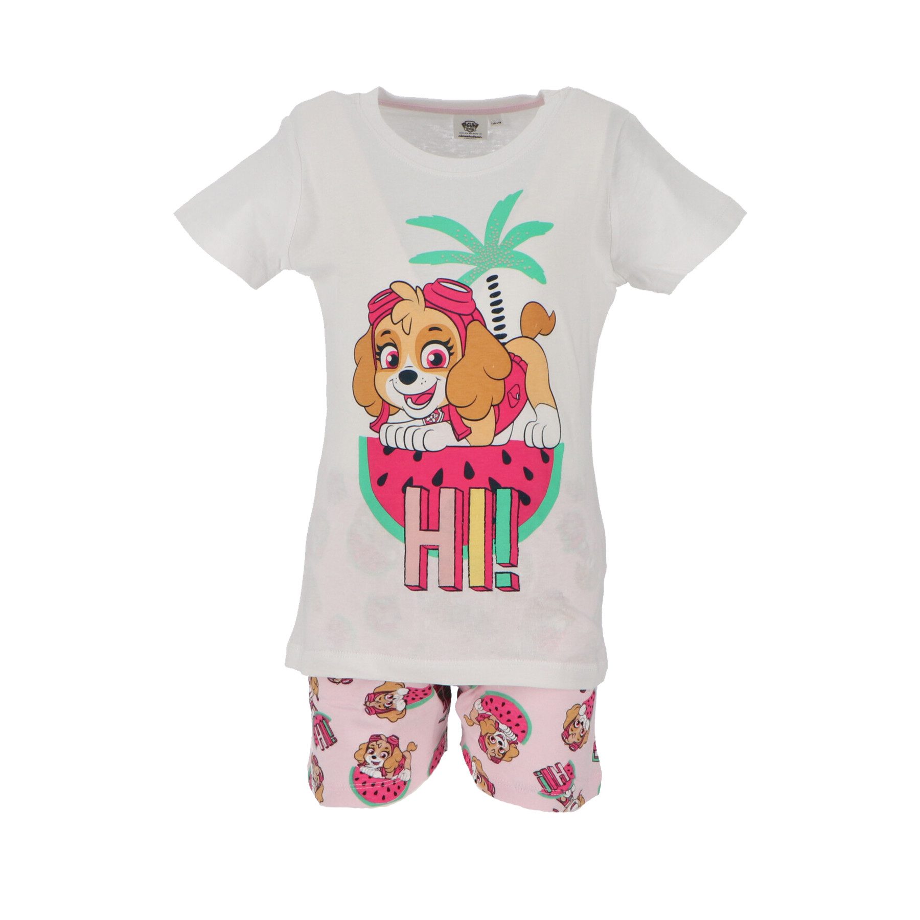 Pyjama Paw Patrol kurzer Mädchen Pyjama Hausanzug 3 4 5 6 Jahre