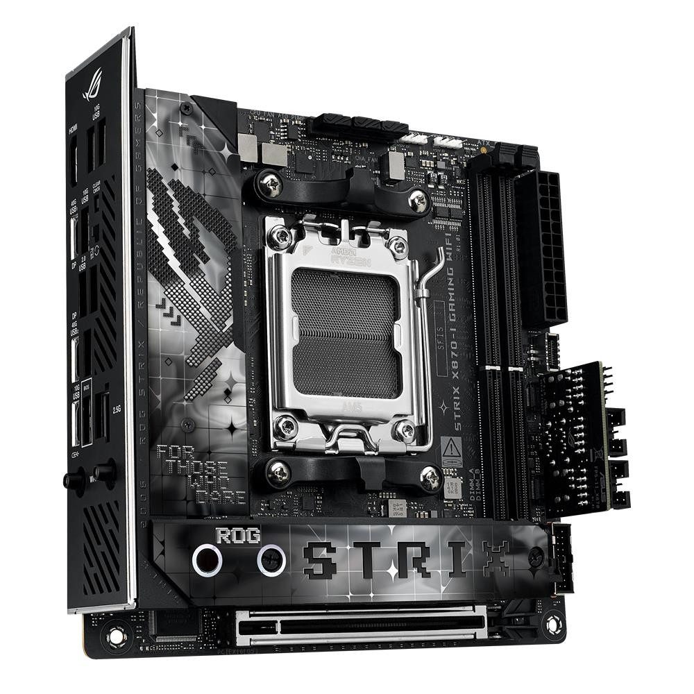 Asus ROG STRIX X870-F GAMING WIFI Mainboard, Mini-ITX DDR5 PCIe 5.0 WiFi 7 AM5 – Bild 4 von 5