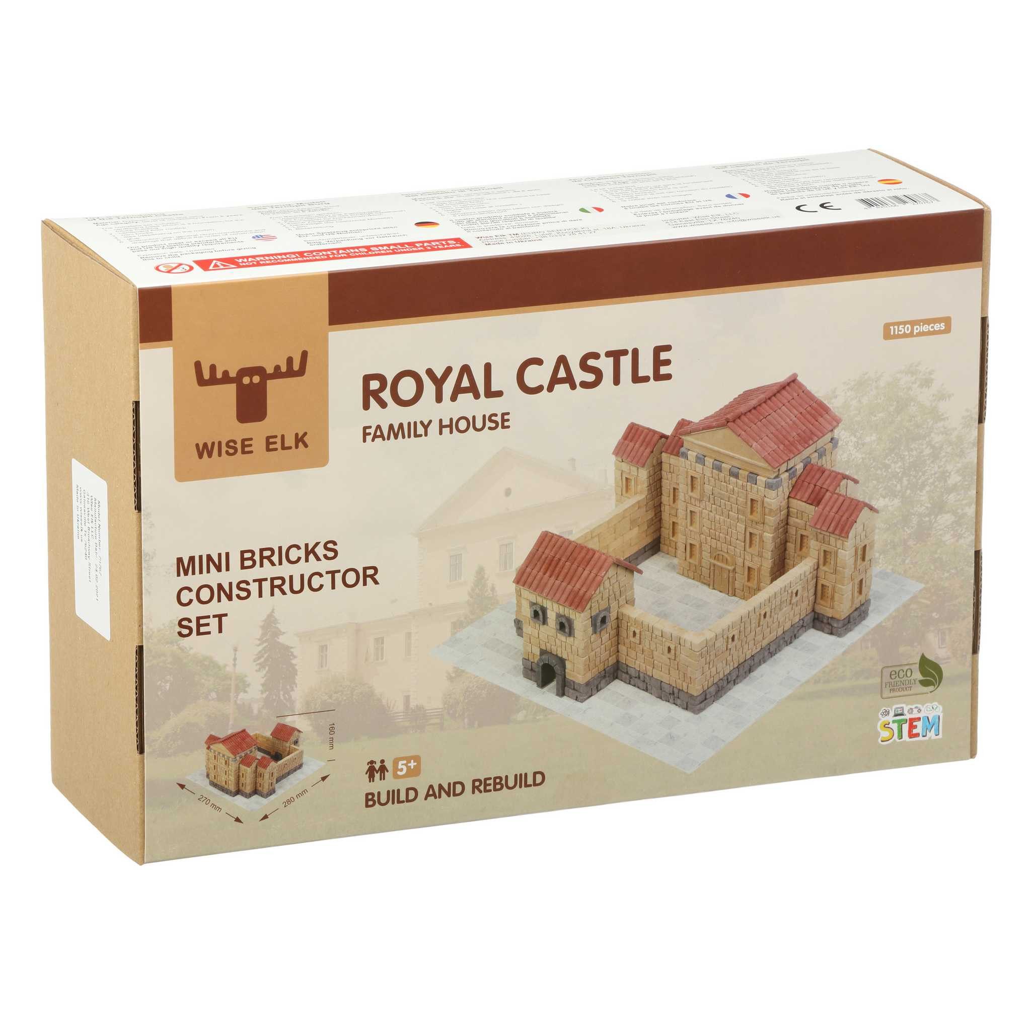 Wise Elk 70767 - Altes Schloss Steinbaukasten (Wise Elk) Steinbaukasten