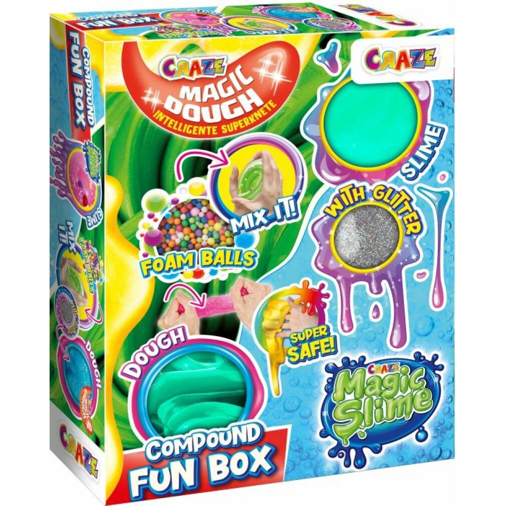 CRAZE Knete Mix Compound Fun Box