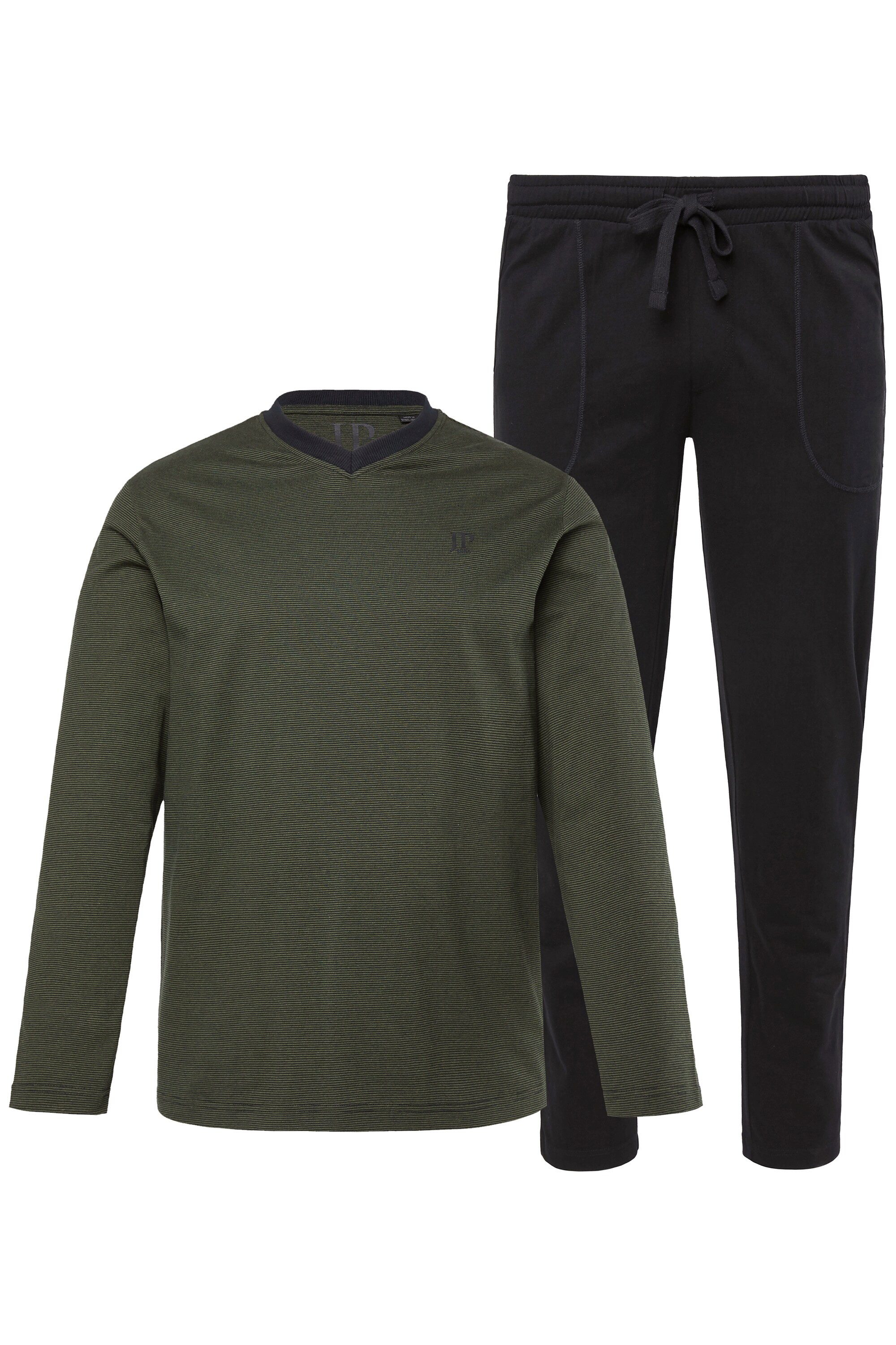 JP1880 Schlafanzug JP1880 Schlafanzug Homewear Zweiteiler Ringel günstig online kaufen