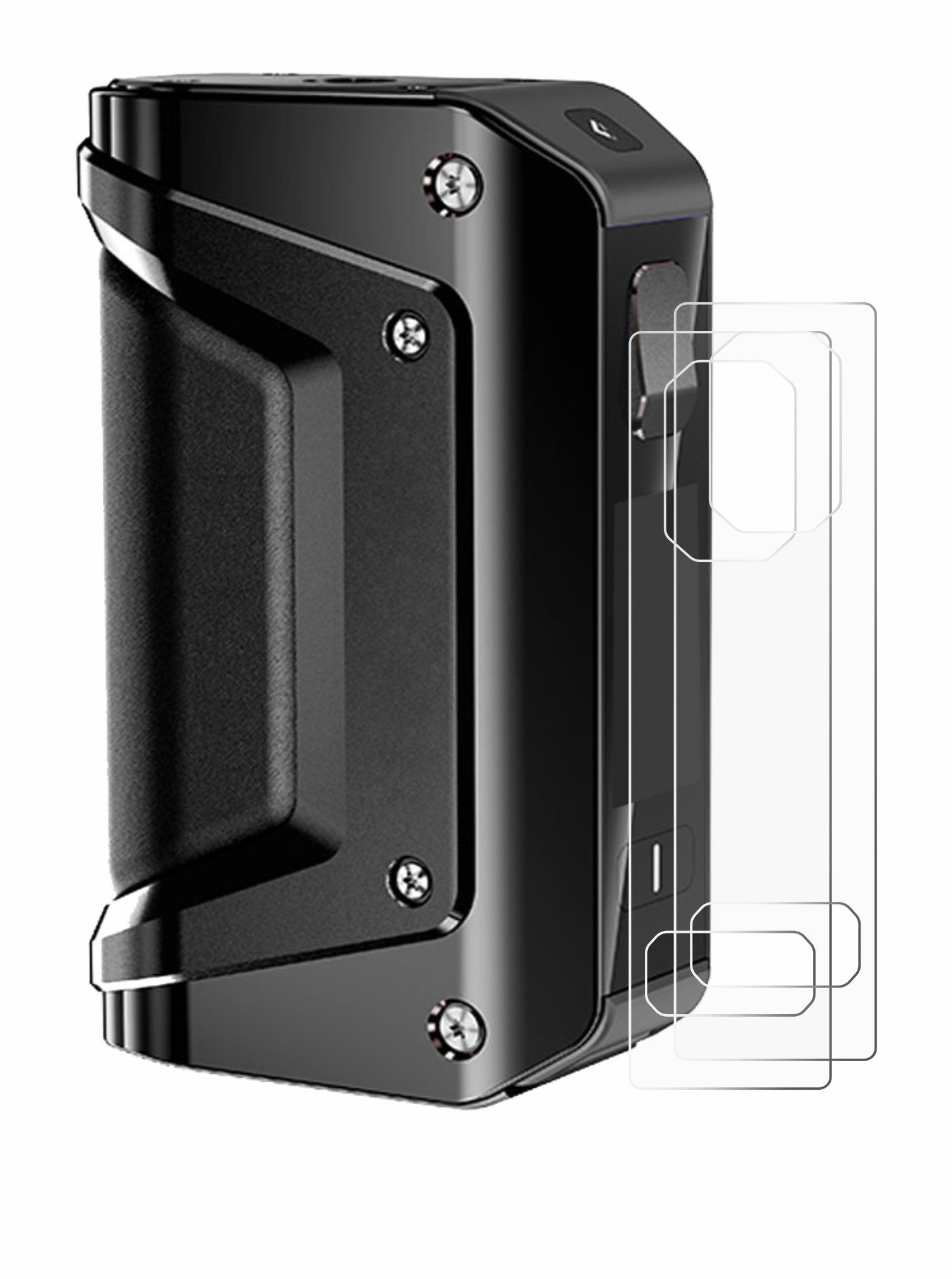 ScreenLeaf Displayschutzfolie Schutzfolie für GeekVape Aegis Legend 3, 2 Stück, Displayschutz Schutz Folie Klar Transparent