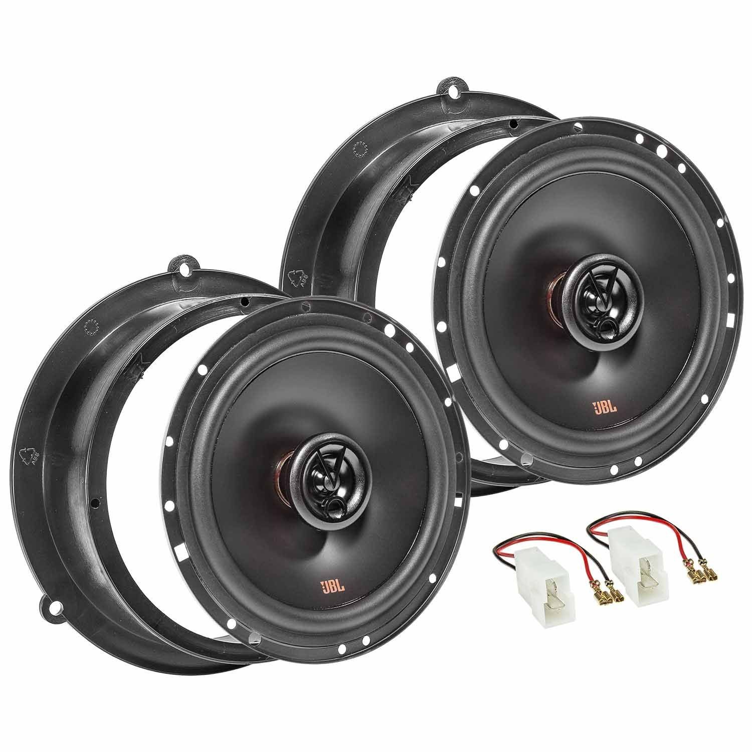 tomzz Audio JBL Stage2 624 Lautsprecher Set passt für Audi A4 A5 A6 A8 Q3 Q5 Q7 Tü Auto-Lautsprecher