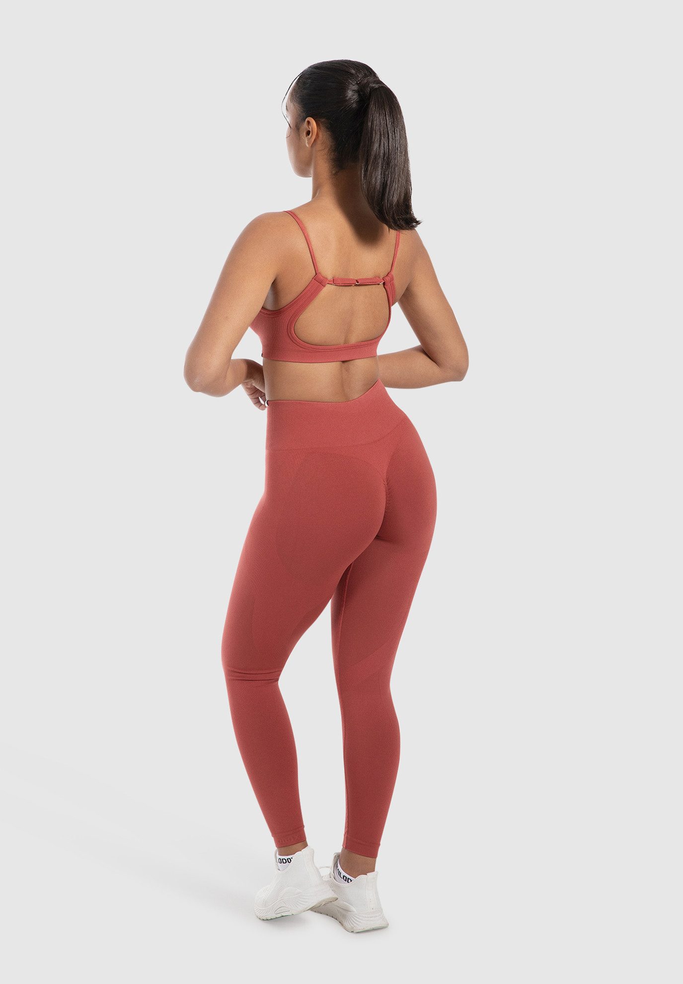 Smilodox Sport-BH Nesa, Blickdicht Rutschfestes Sport Bra, Gerippter Stoff günstig online kaufen
