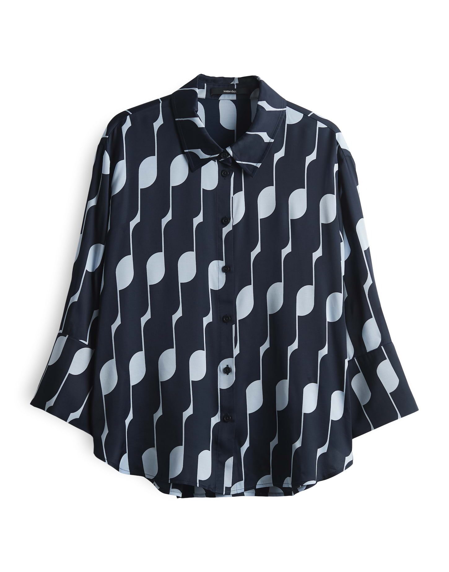 someday Langarmbluse ZELLIE Loose aus nachhaltiger günstig online kaufen
