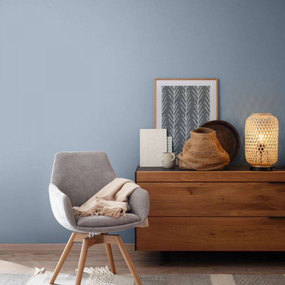 SCHÖNER WOHNEN FARBE Wandfarbe SW Trend Wandfarbe matt 2,5L Denim 5565