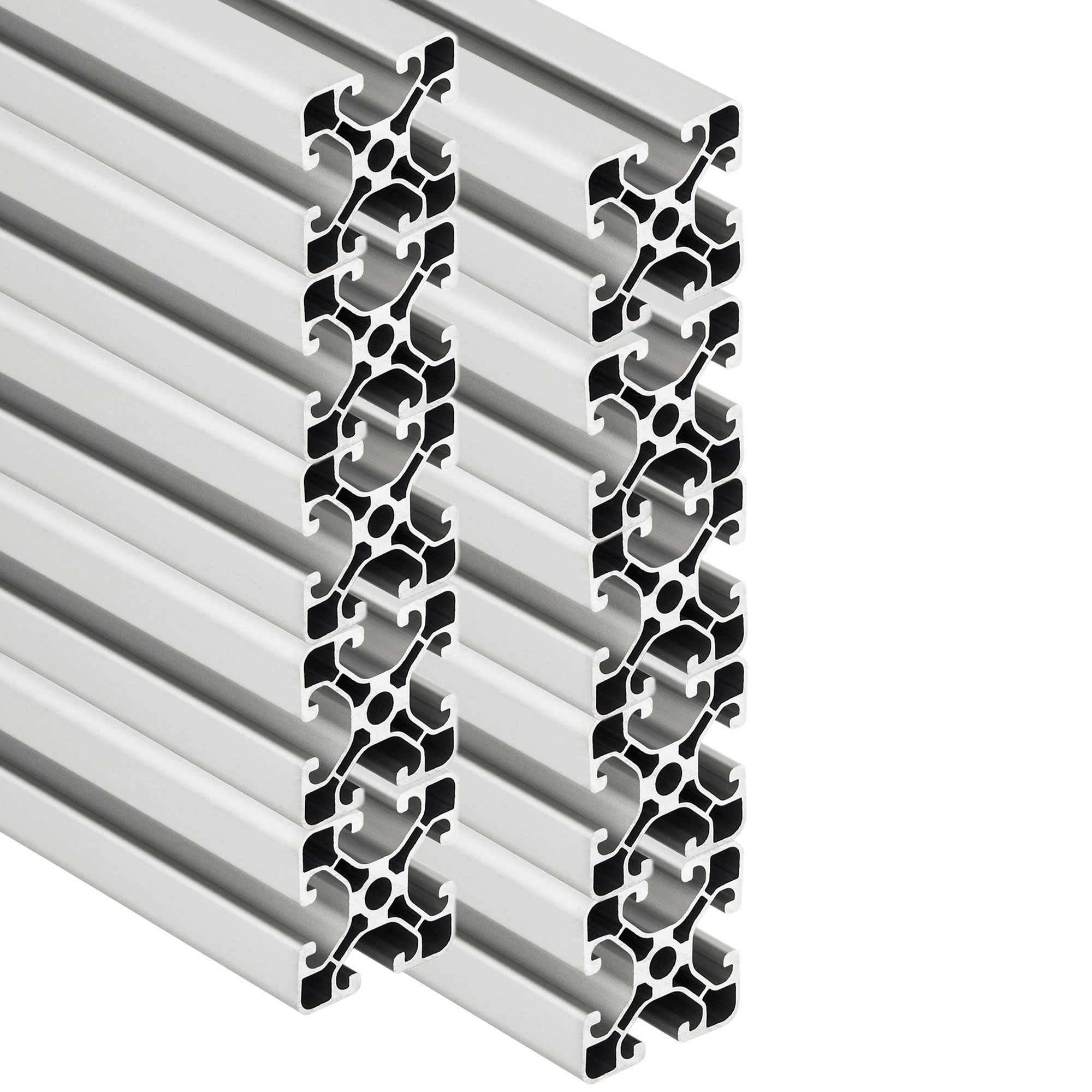 SCHMIDT systemprofile Profil 10x 300mm Aluminium Profil 40x40mm Nut 8 eloxiert 4040