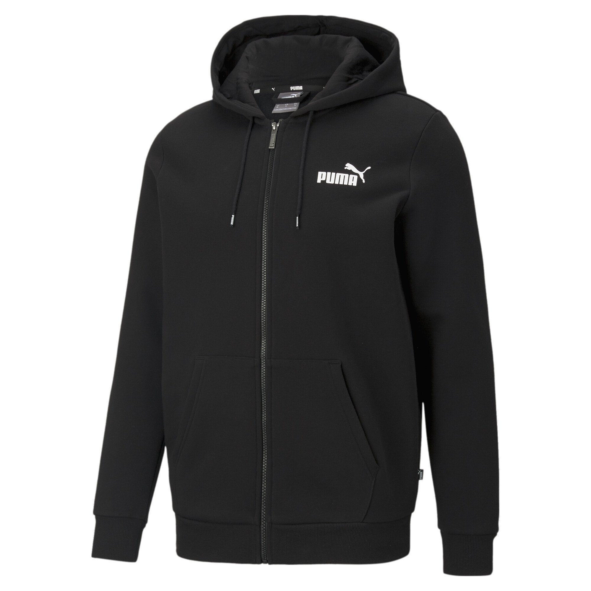 PUMA Sweatjacke Essentials Logo Kapuzenjacke Herren