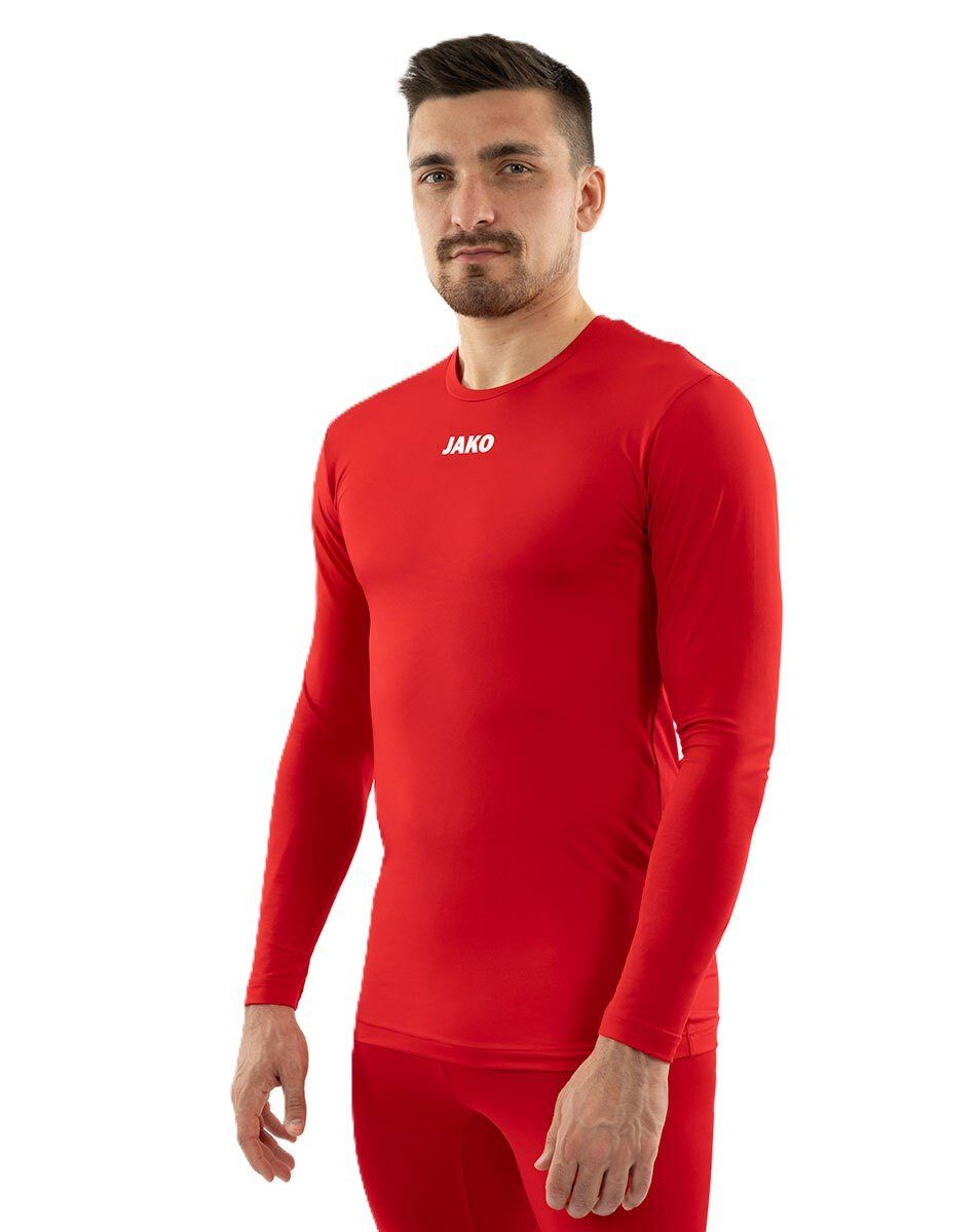Jako Langarmshirt Funktionsunterwäsche Function (maximale Bewegungsfreiheit) rot Herren