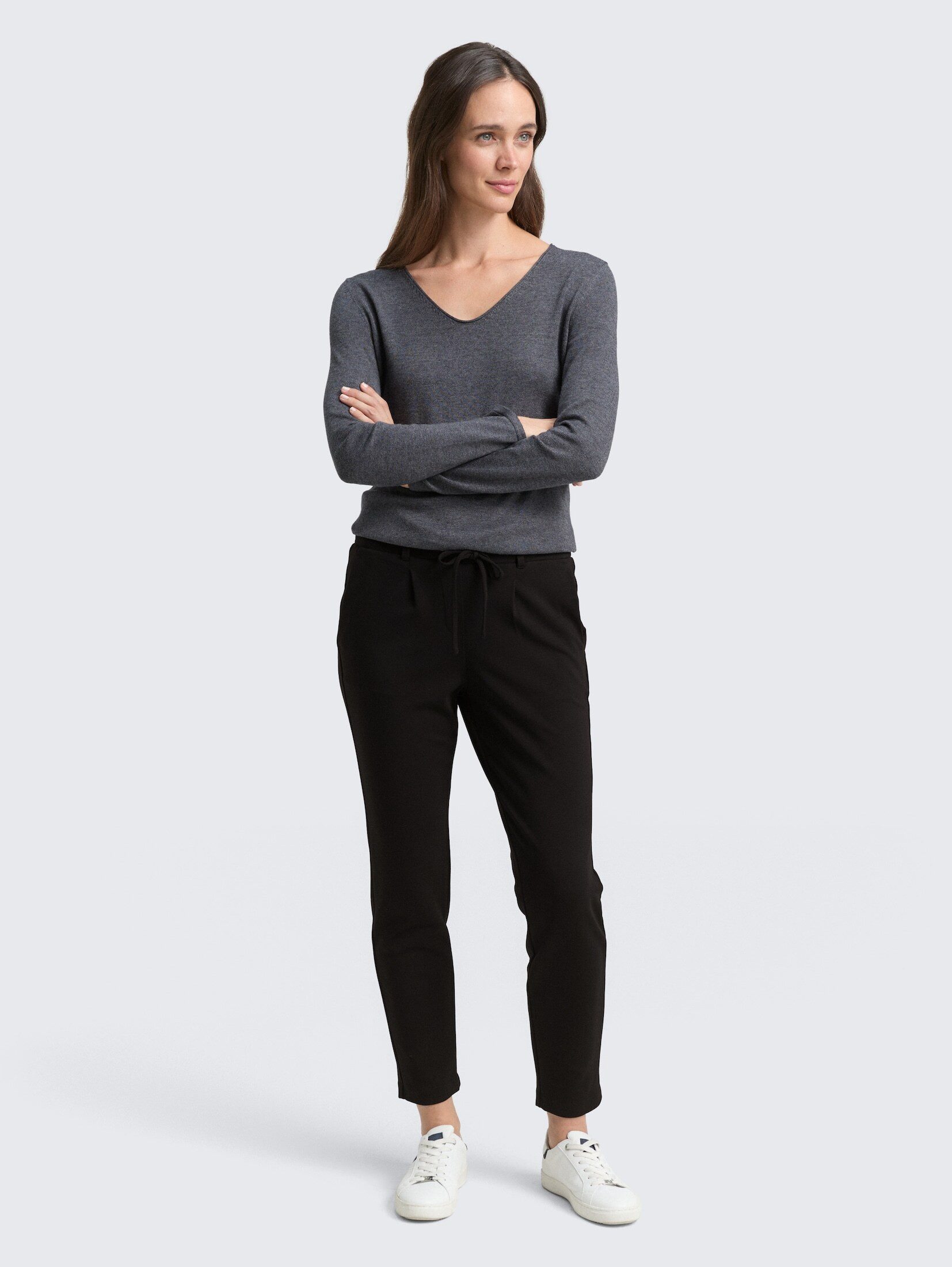 TOM TAILOR 7/8-Hose Hosen & Chino Loose Fit Stoffhose günstig online kaufen