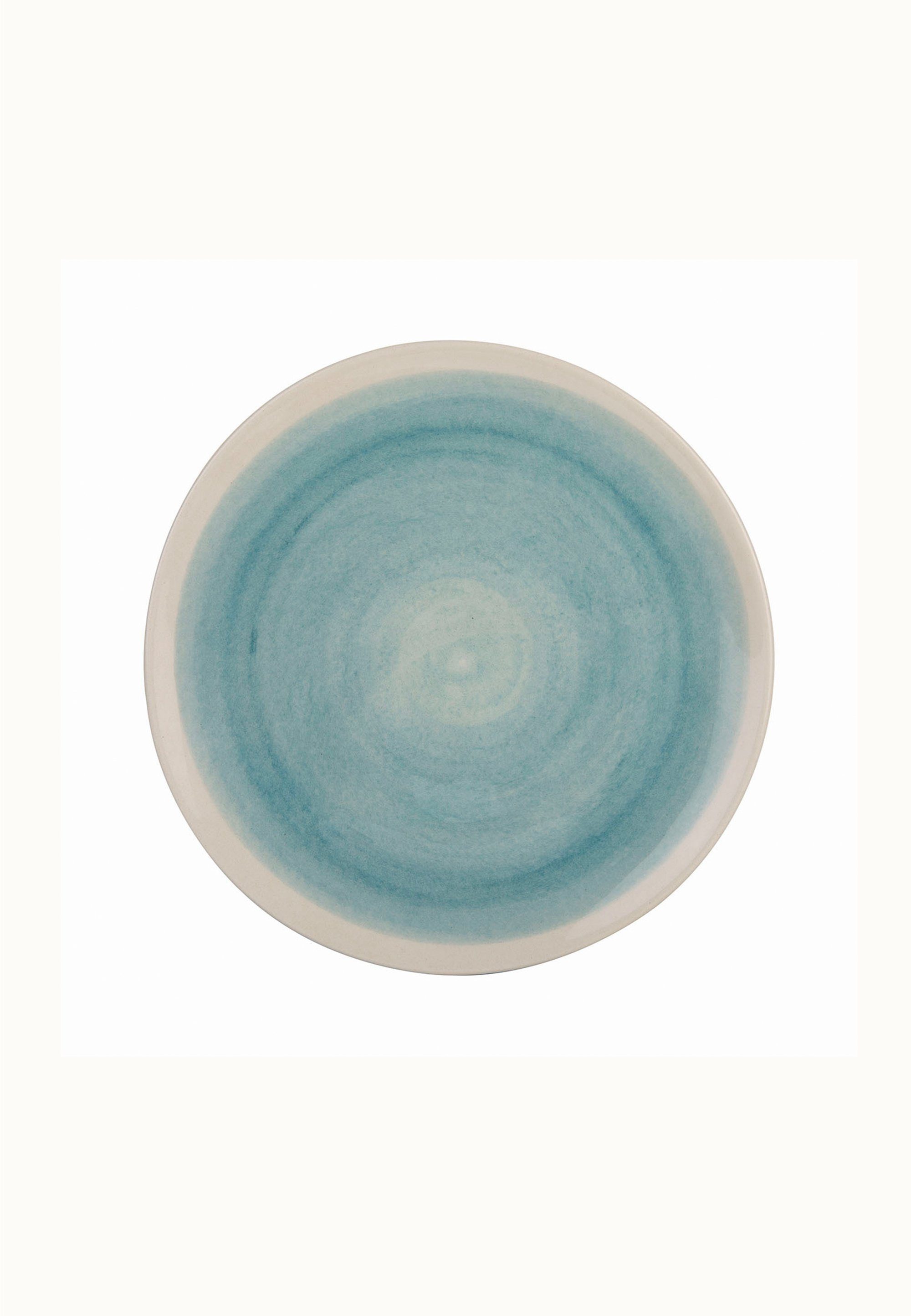 blau Bella Keramik, Pure (6-tlg), Keramik, Maison im Teller-Set 6er-Set praktischen