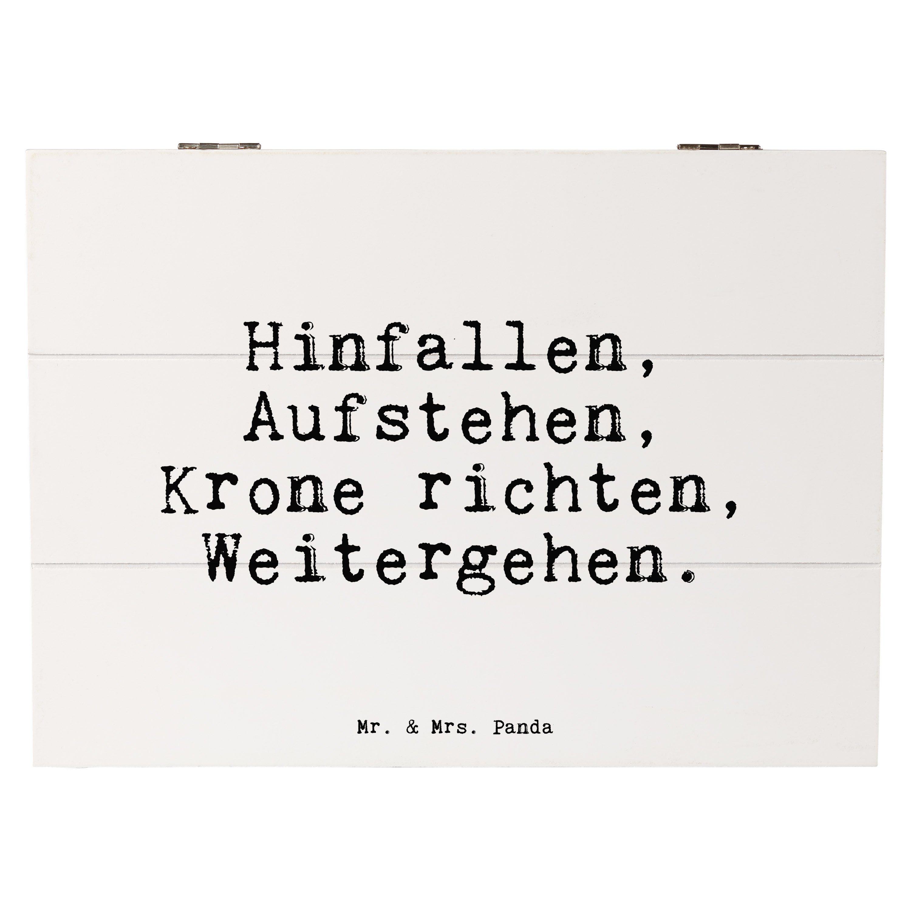 Mr. & Mrs. Panda Dekokiste »Hinfallen, Aufstehen, Krone richten
