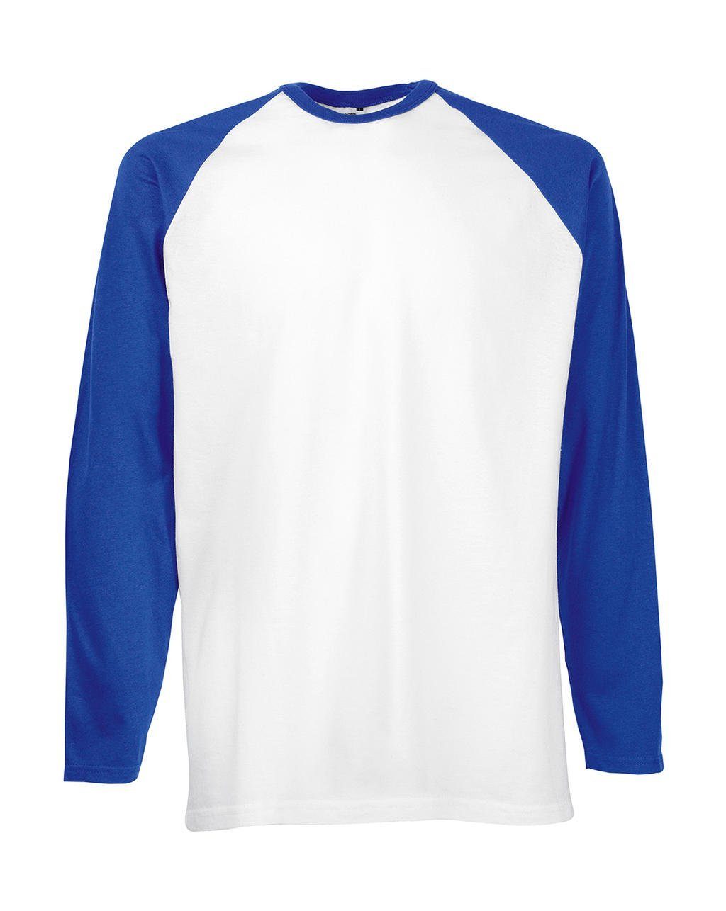 Fruit Of The Loom Herren Langarmshirt Rundhals – Gr. 58, Weich Aus Belcoro-Baumwolle, Perfekt Zum Bedrucken Oder Als Basics