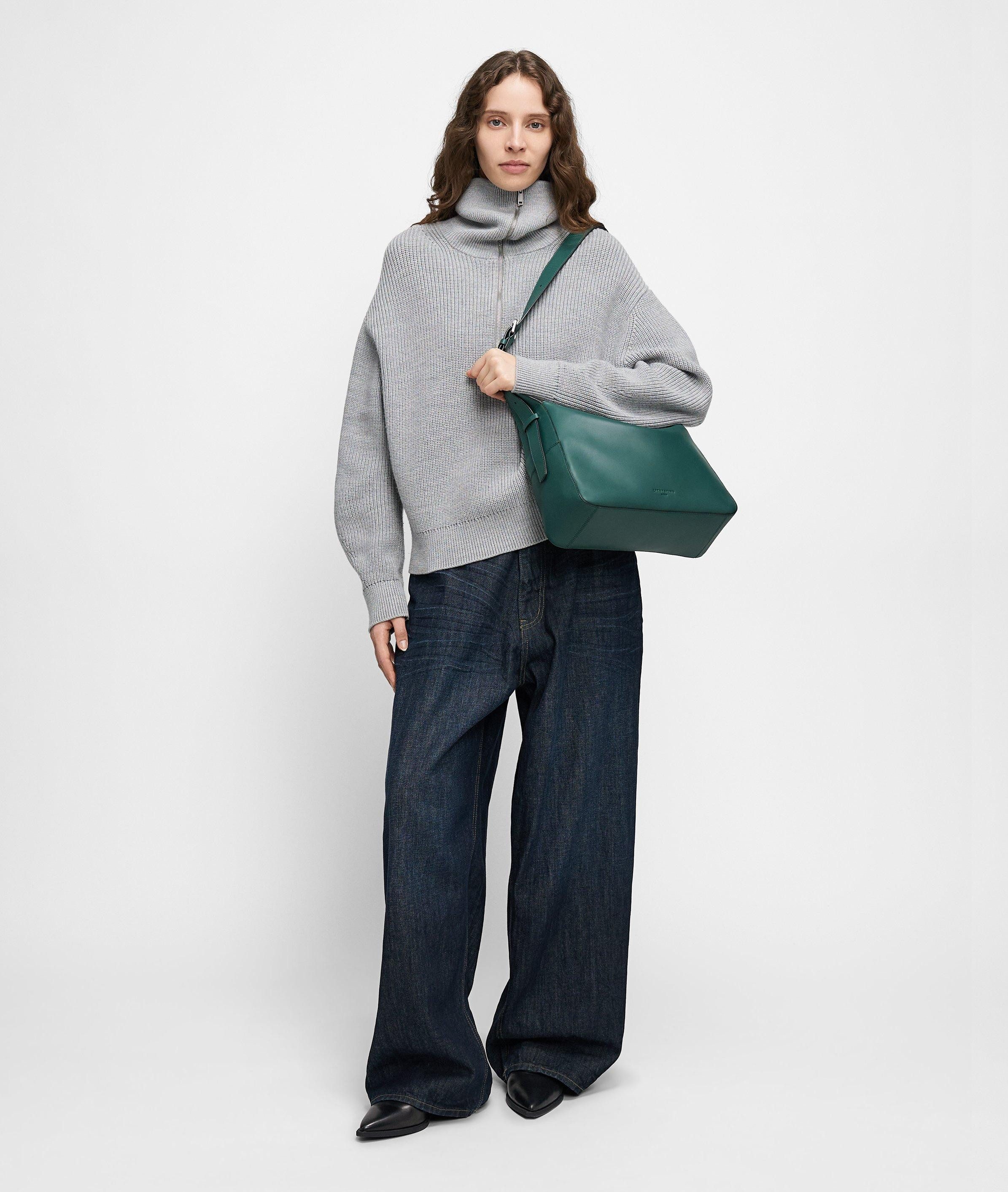 Liebeskind Berlin Schultertasche Hobo, Geräumige Hobo-Bag aus Nappaleder