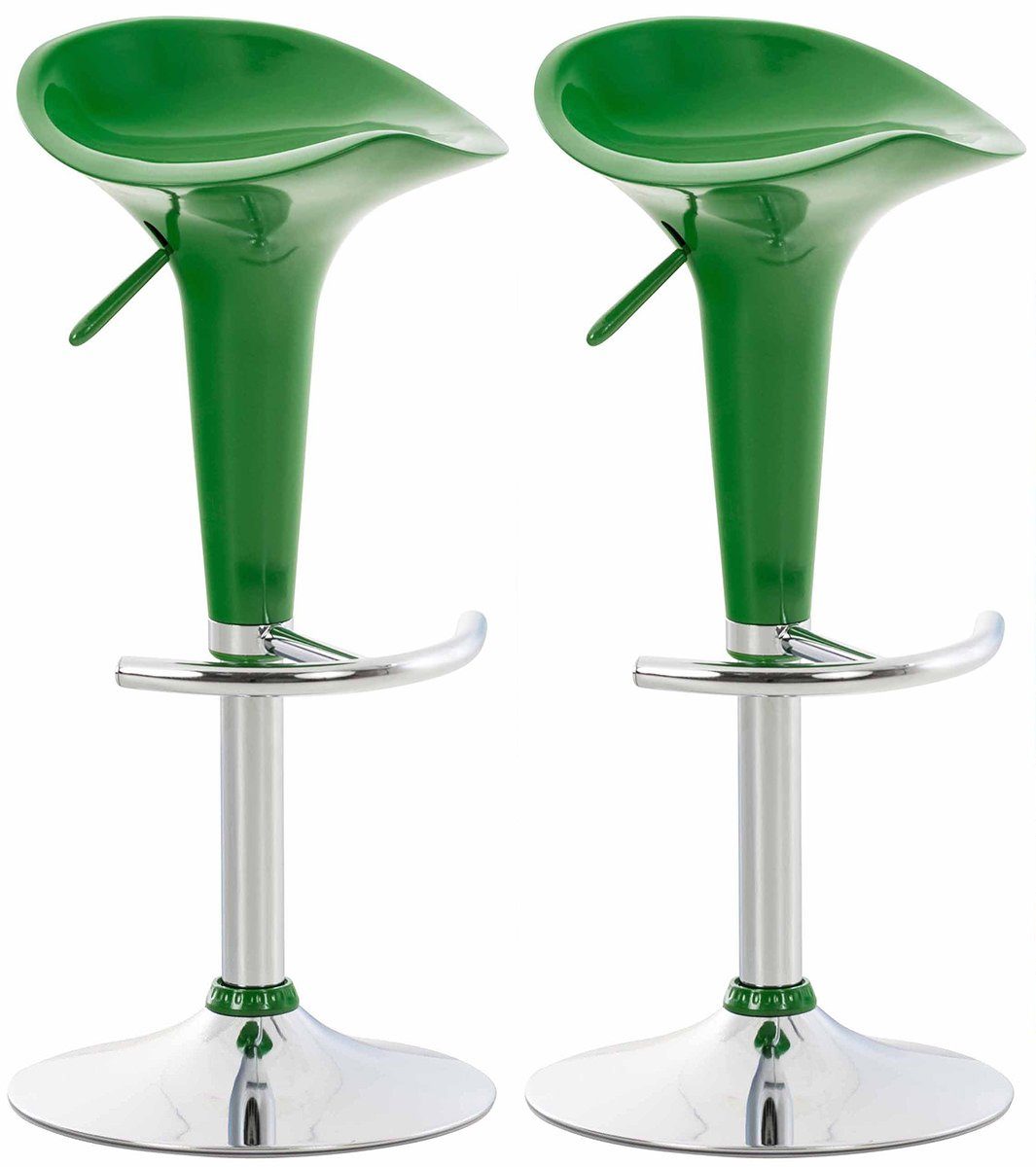 CLP Barhocker Saddle (2er Set, 2 günstig online kaufen