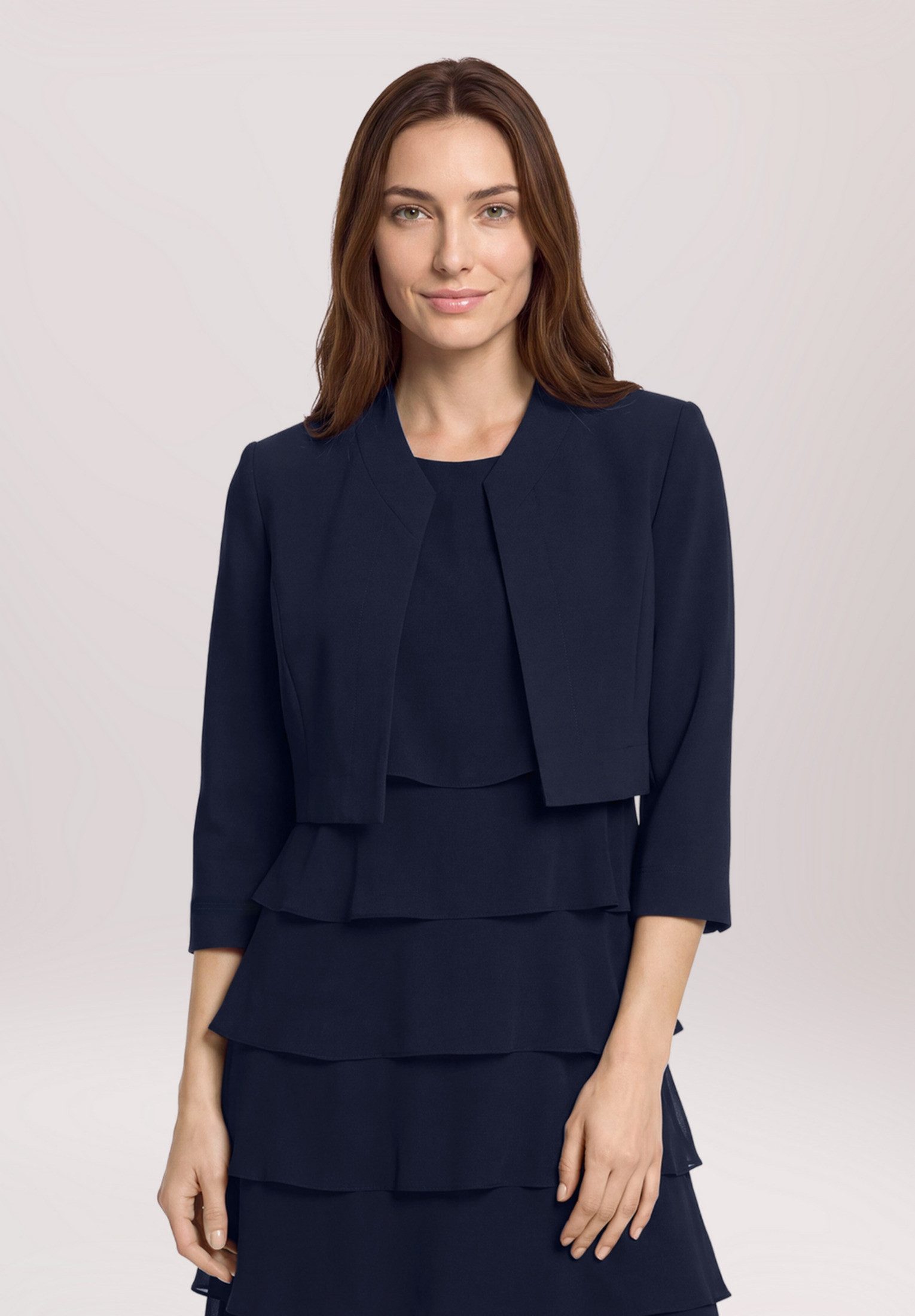 Vera Mont Sweatjacke Damen figurbetont Nahtführung