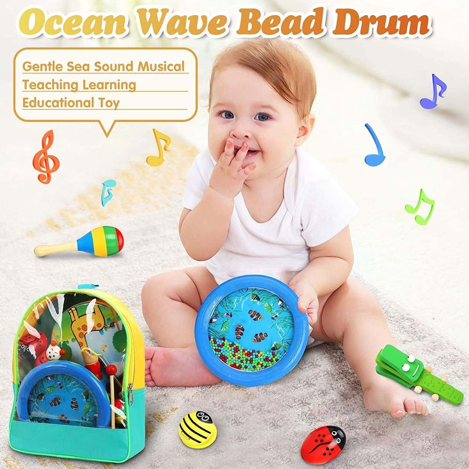 POPOLIC Spielzeug-Musikinstrument 24 Stück Instruments Percussion günstig online kaufen