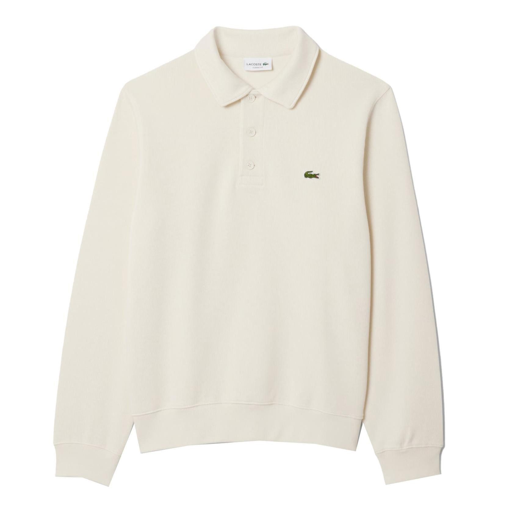 Lacoste Sweatshirt Lacoste Rippstrick Polo Sweatshirt günstig online kaufen