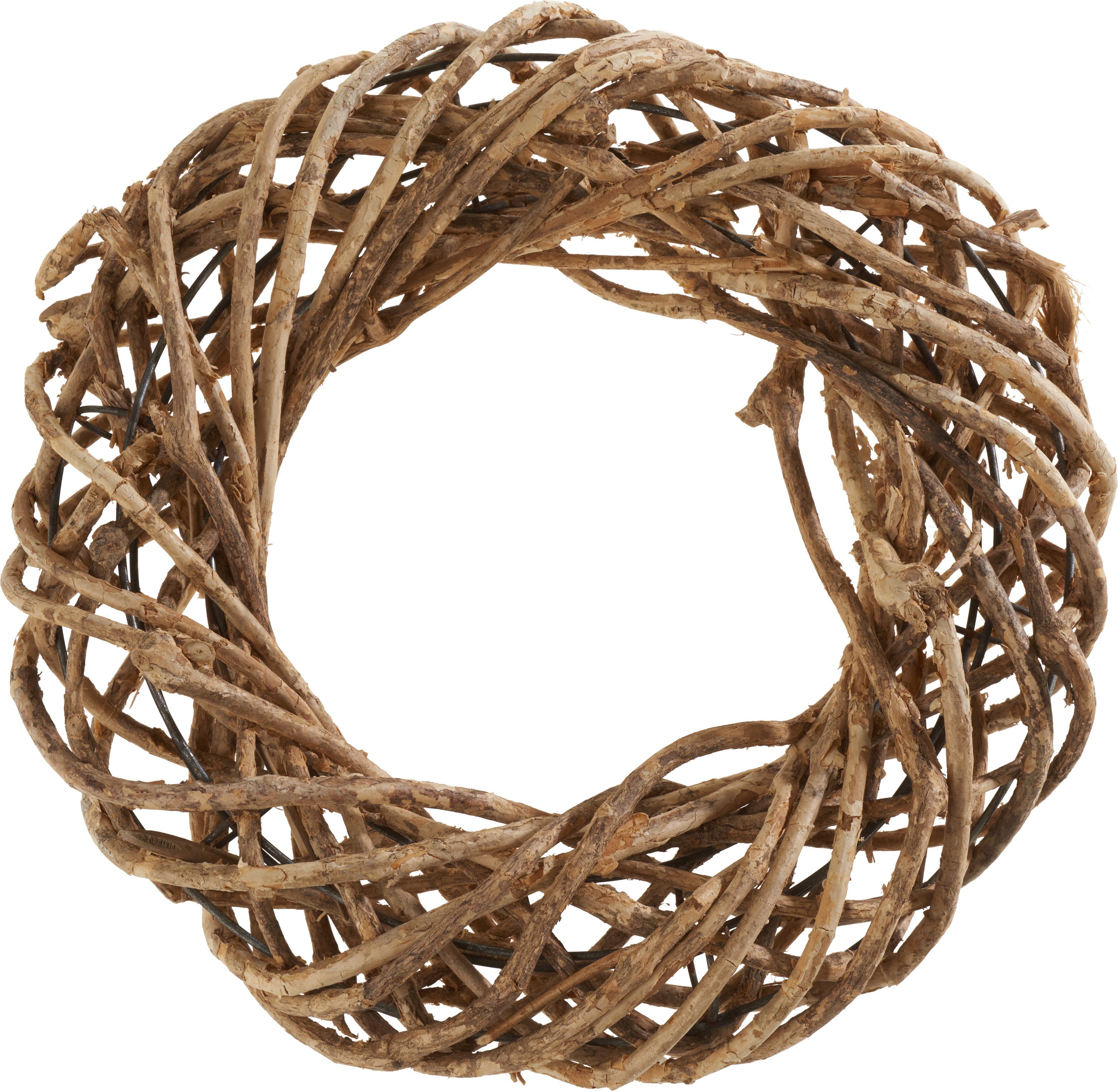 Bastelkranz Rattan-Kranz