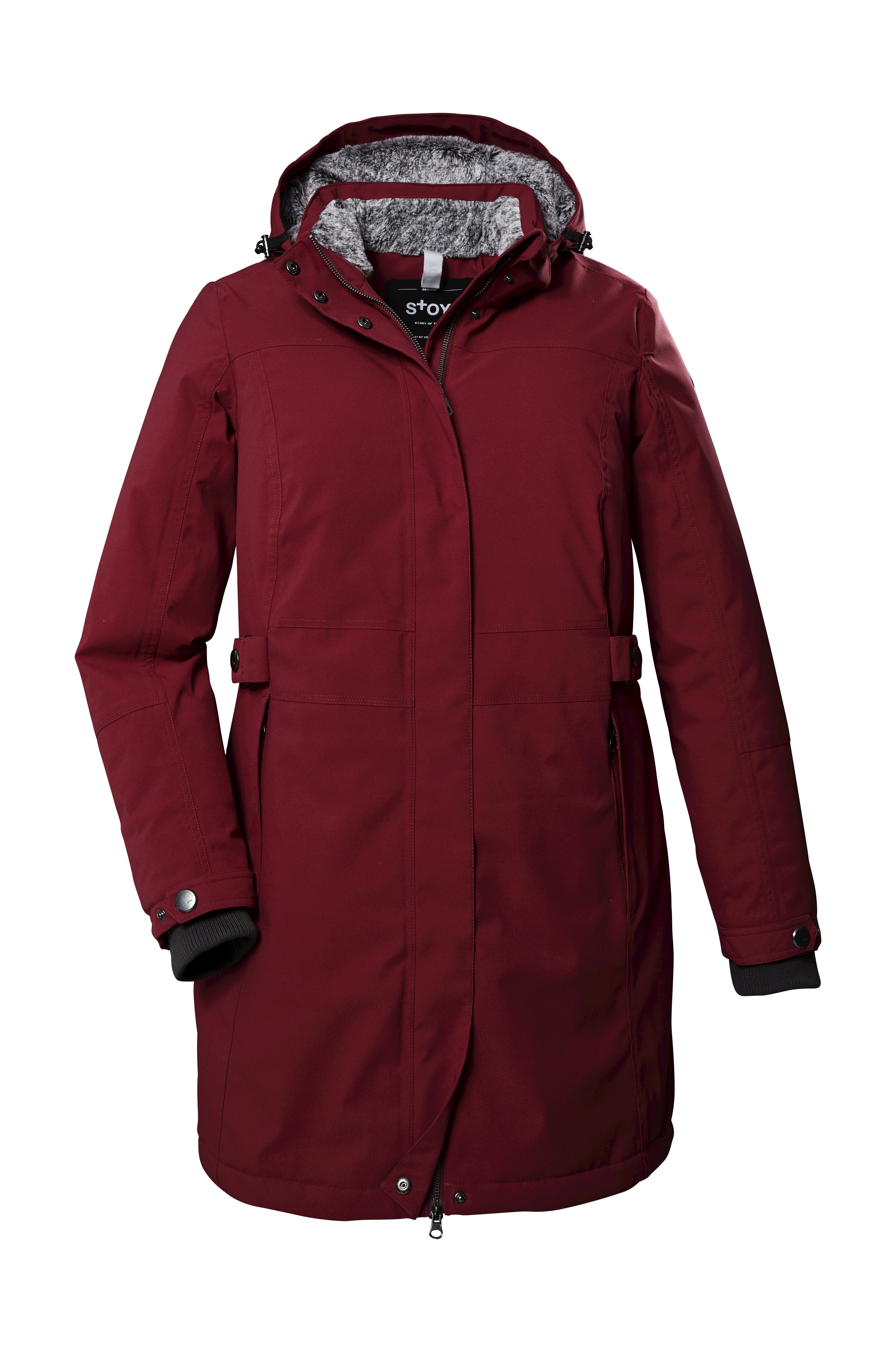 STOY Parka STW 11 WMN PRK Wasserdichter, atmungsaktiver Damenparka mit abnehmbarer Kapuze