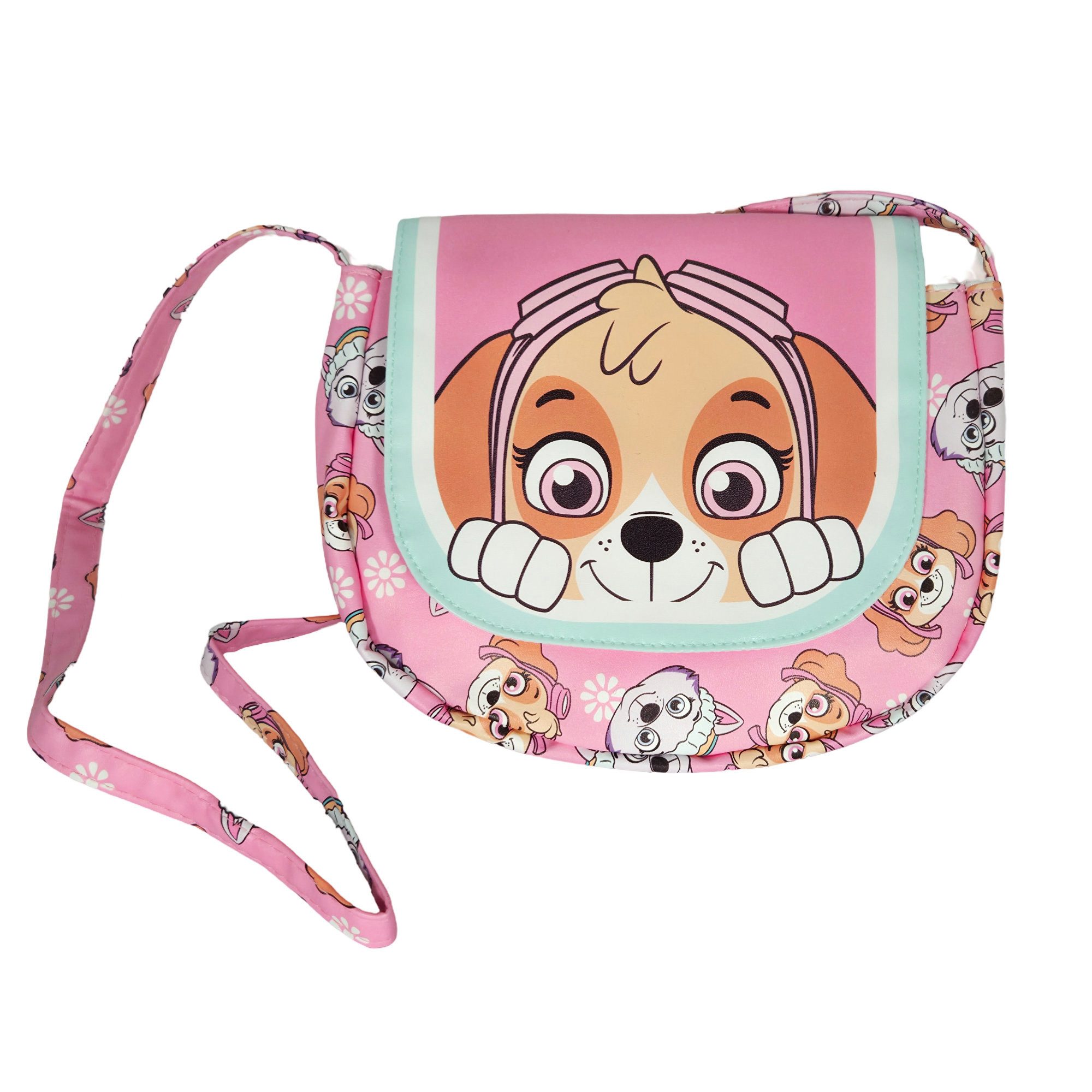 PAW PATROL Umhängetasche Paw Patrol Skye Mädchen Handtasche Tasche 21x16 cm