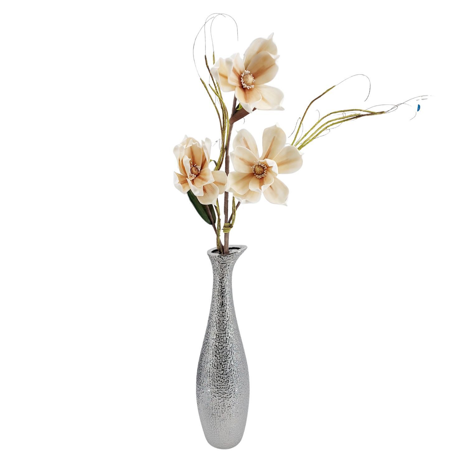 Kunstblume Foam Flower Magnolie, formano, Höhe 105 cm, Höhe: 105cm, Farbe: Creme, Motiv: Magnolie