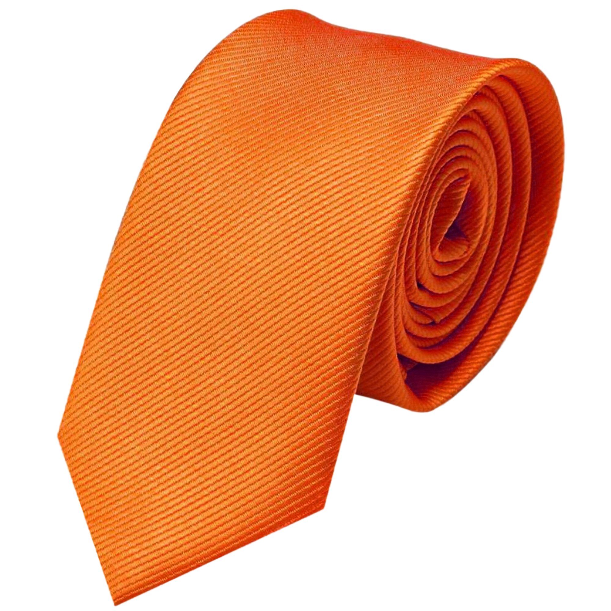GASSANI Business-Krawatte, Pastell-Orange Uni Krawatte Schmale Koralle Coral mit Herren-Krawatte Geschenkverpackung) Dose Blech-Spardose, Streifen, Slim-Fit 2-St., Apricot In (set, Männer-Schlips Seide-Touch Gestreifte Rips Männer Rippen Feine Geschenk-Box
