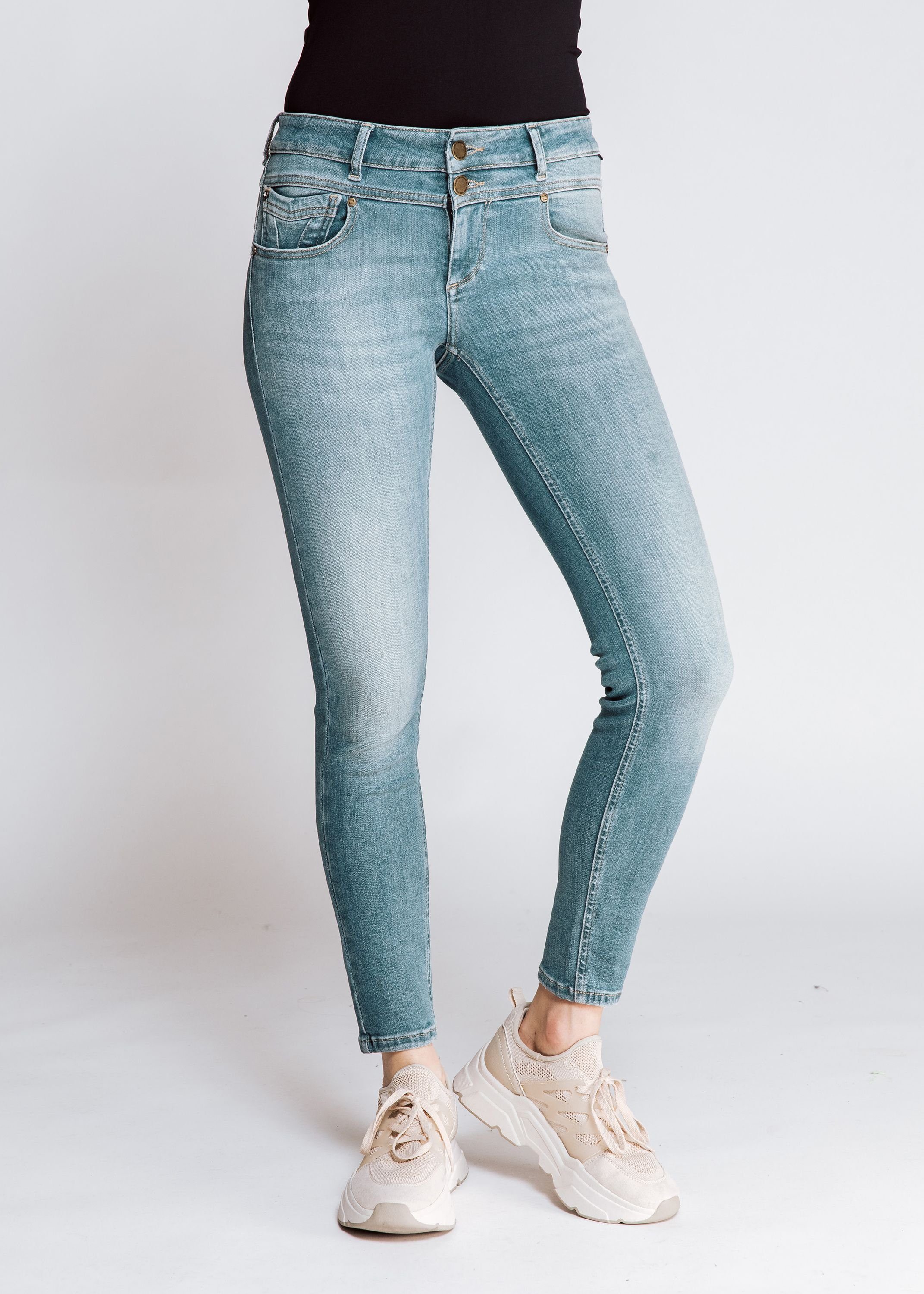 KELA Zhrill Blue Skinny Skinny-fit-Jeans Jeans Tragekomfort angenehmer