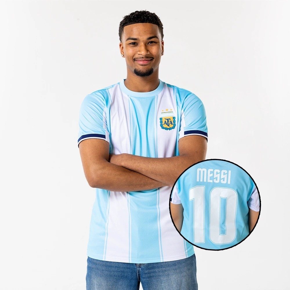 AFA Fußballtrikot Argentinien Messi Fußballtrikot Herren