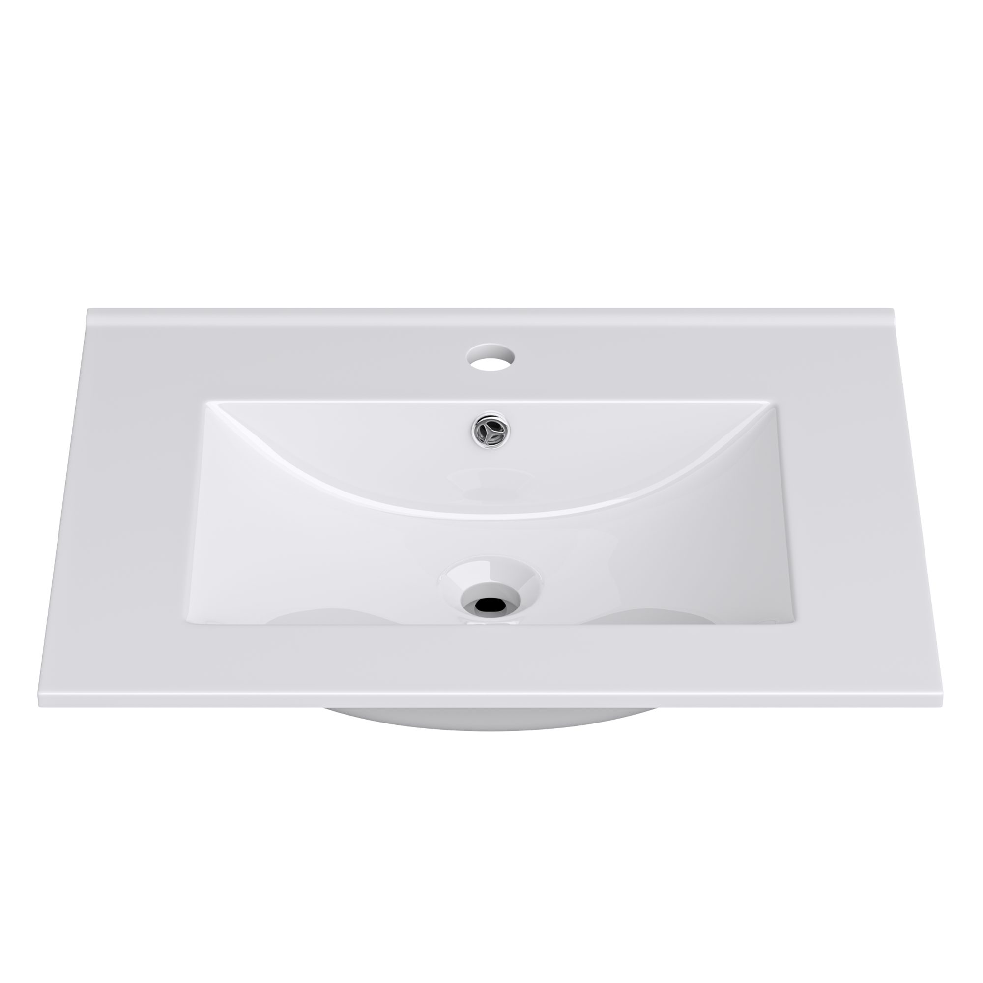 Mai & Mai Waschbecken Einbauwaschbecken Waschtisch aus Keramik inkl. Nano-B günstig online kaufen