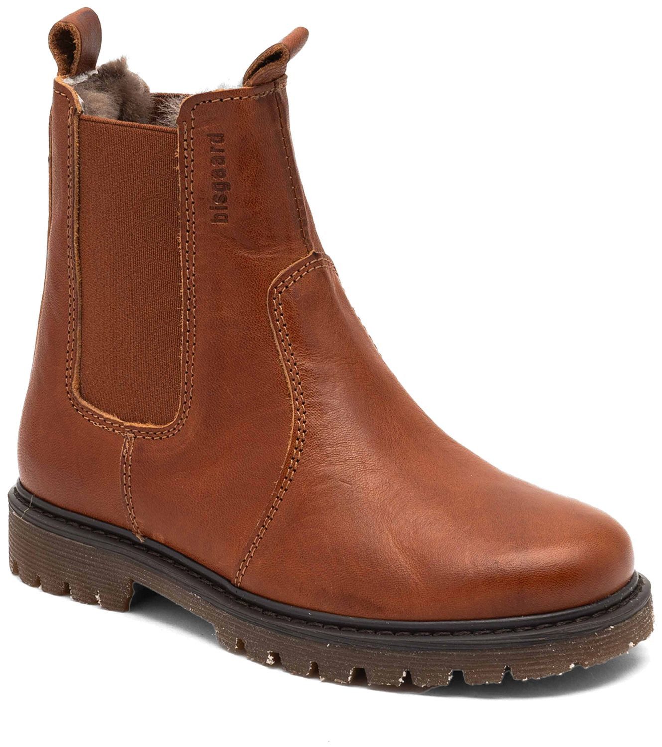 Bisgaard Bisgaard Neel Lamb Cognac Chelseaboots