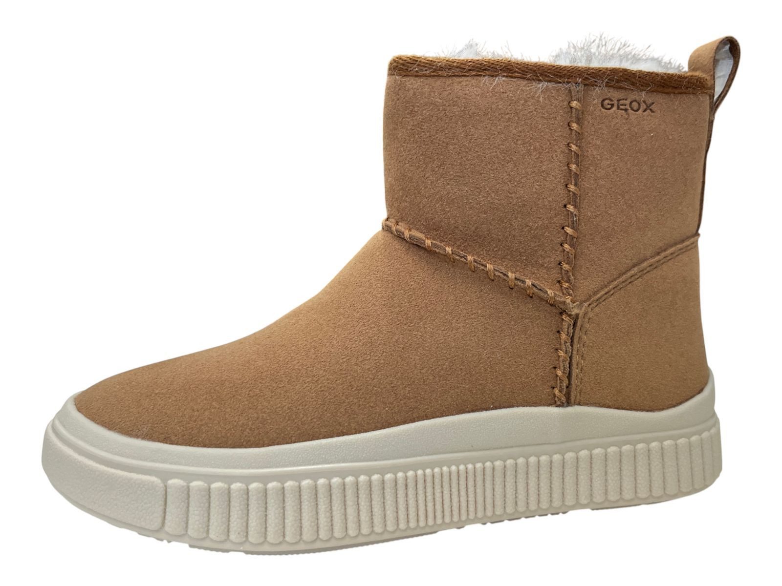 Geox GEOX Kinder Stiefelette LAQUINNY J56M3C-C6627 WHISKY braun Stiefel