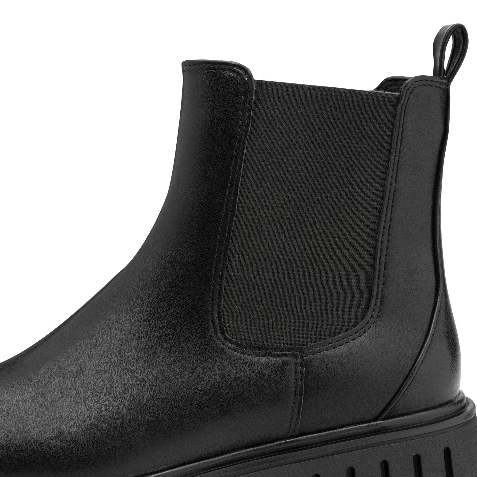 MARCO TOZZI Chelseaboots, Keilsabsatz, Plateau, Stiefelette mit Feel Me-Aus günstig online kaufen