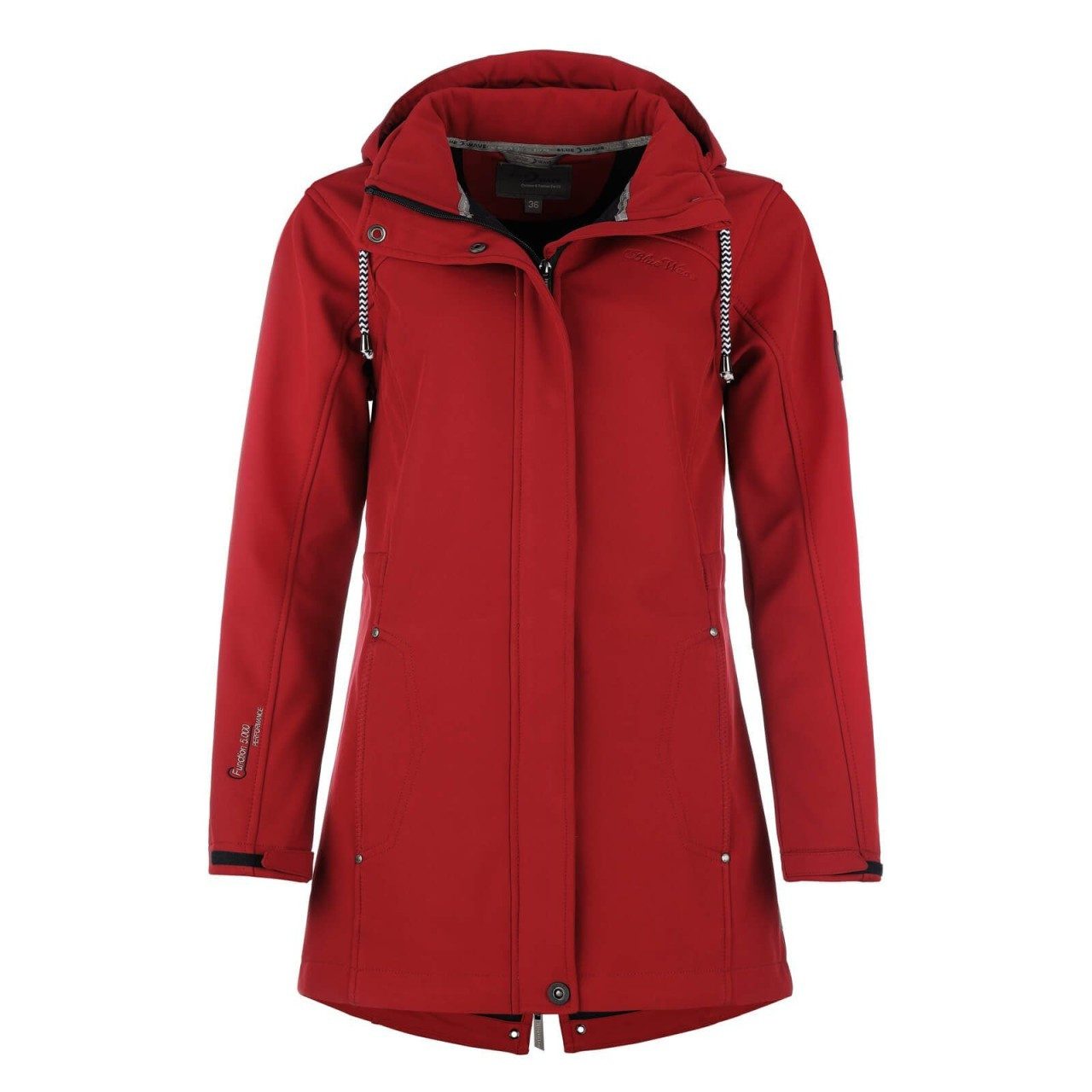 RennerXXL Softshellmantel Birgit Damen große Größen, 3-Lagen-Softshell, Kapuze abnehmbar