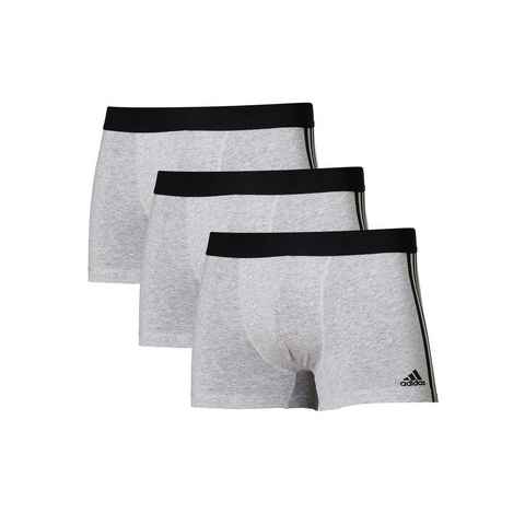 adidas Sportswear Retro Boxer Active Flex Cotton 3 Stripes (Spar-Set, 3-St) Retro Short / Pant - Baumwolle - Ohne Eingriff -