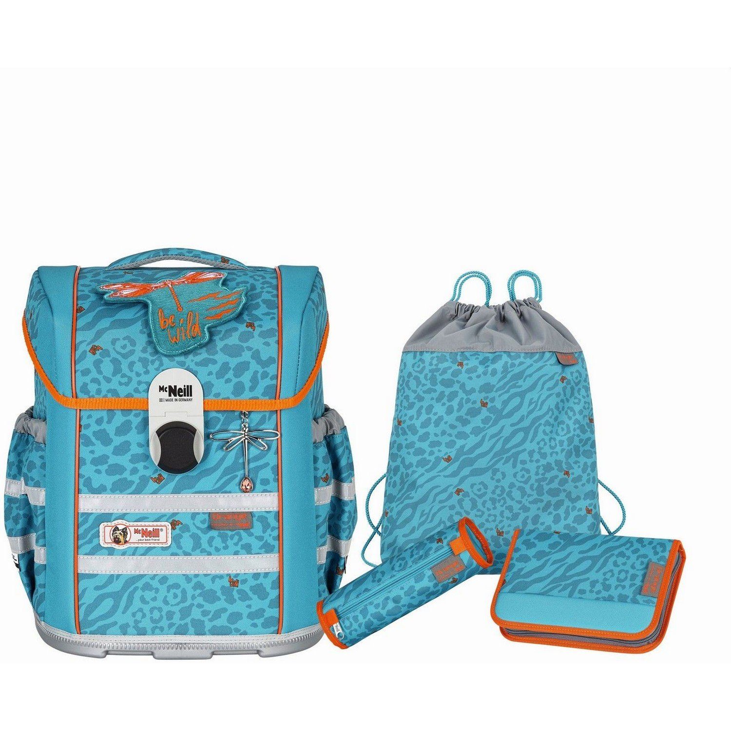 McNeill Ранцы Ранцы Set 4-tlg. Ergo MAC Orange